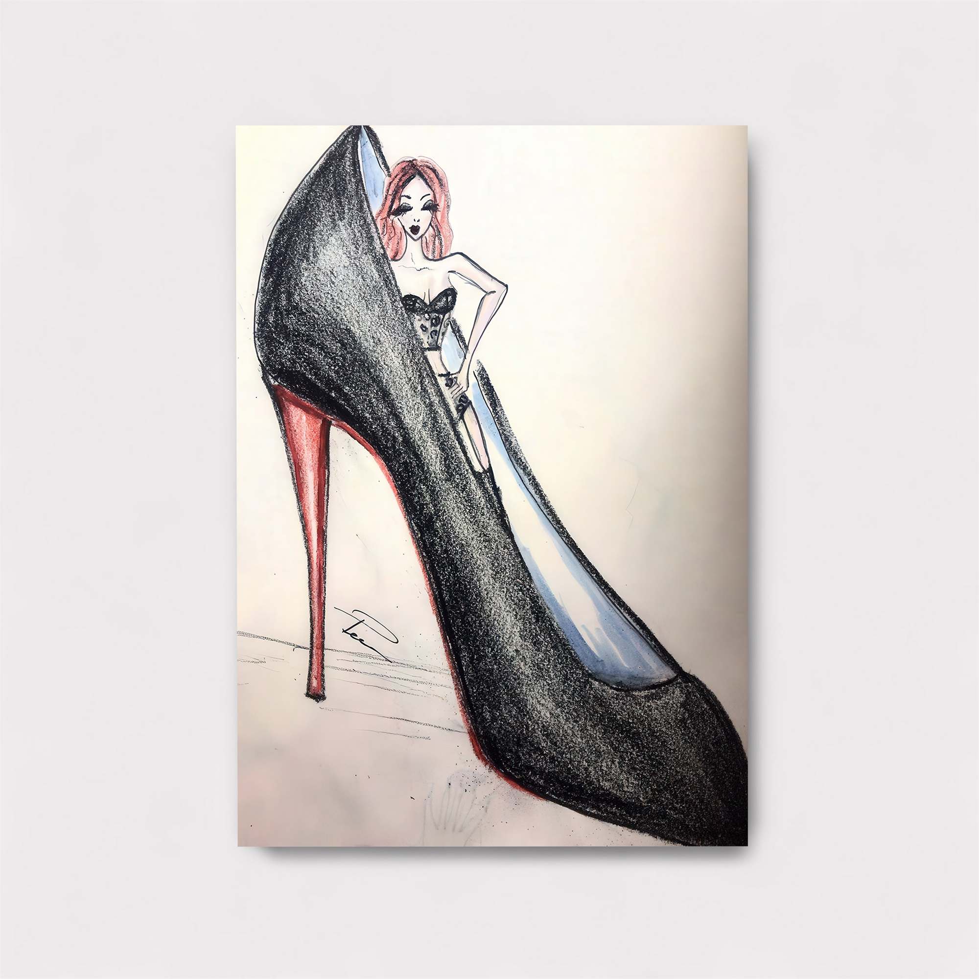 Shoe Siren Safe Wall Magnetic / M