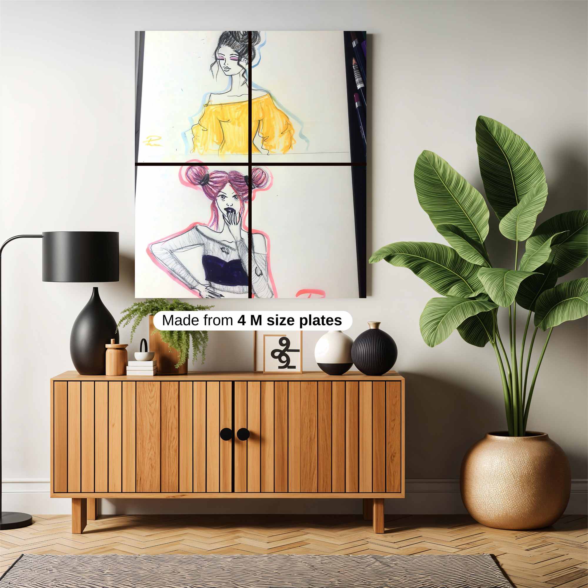 Fashion Fusion Safe Wall Magnetic / M