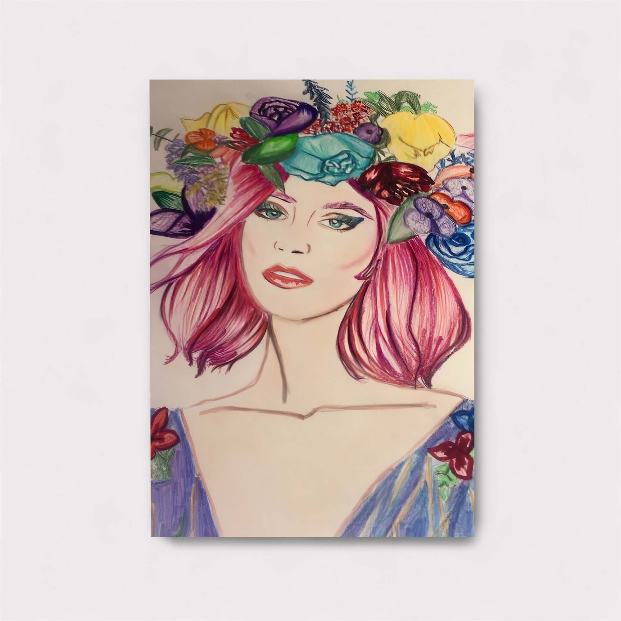 Floral Fantasy Safe Wall Magnetic / M