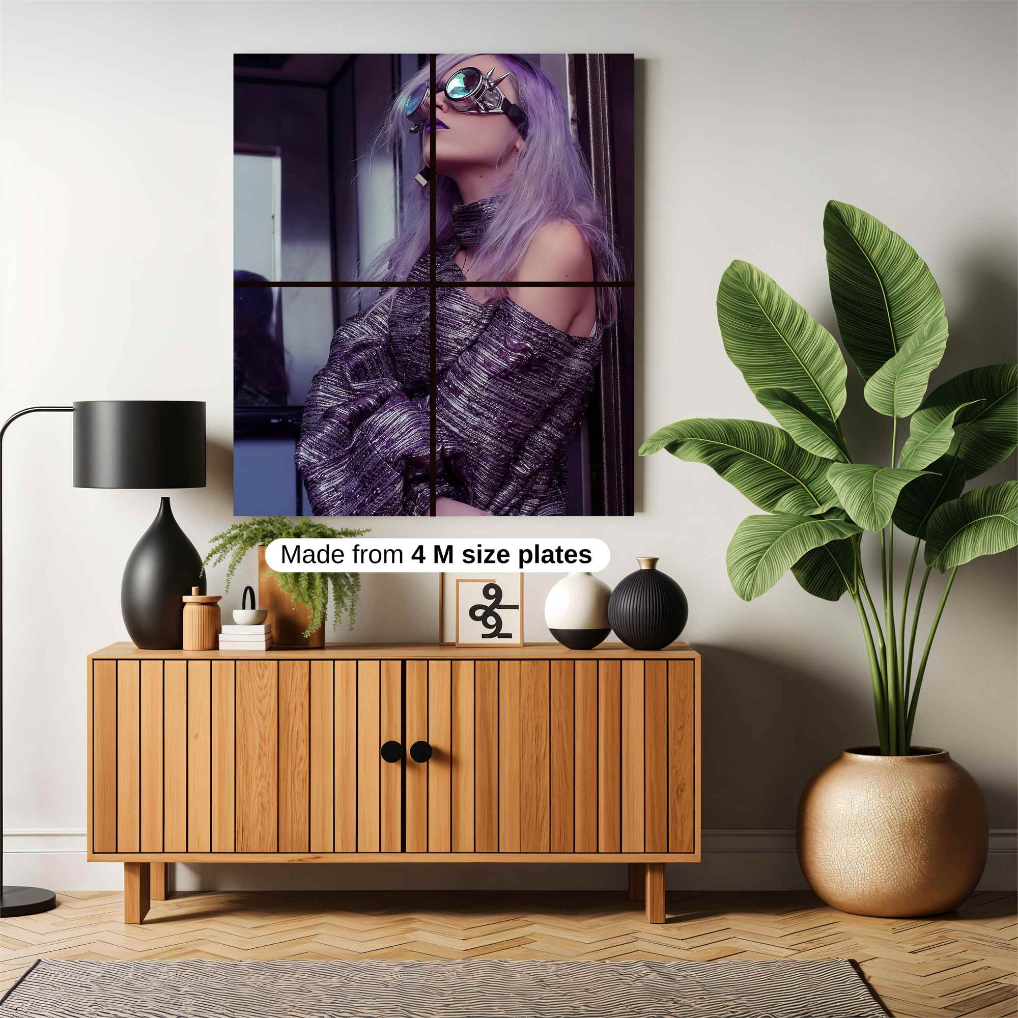 Violet Visionary Safe Wall Magnetic / M