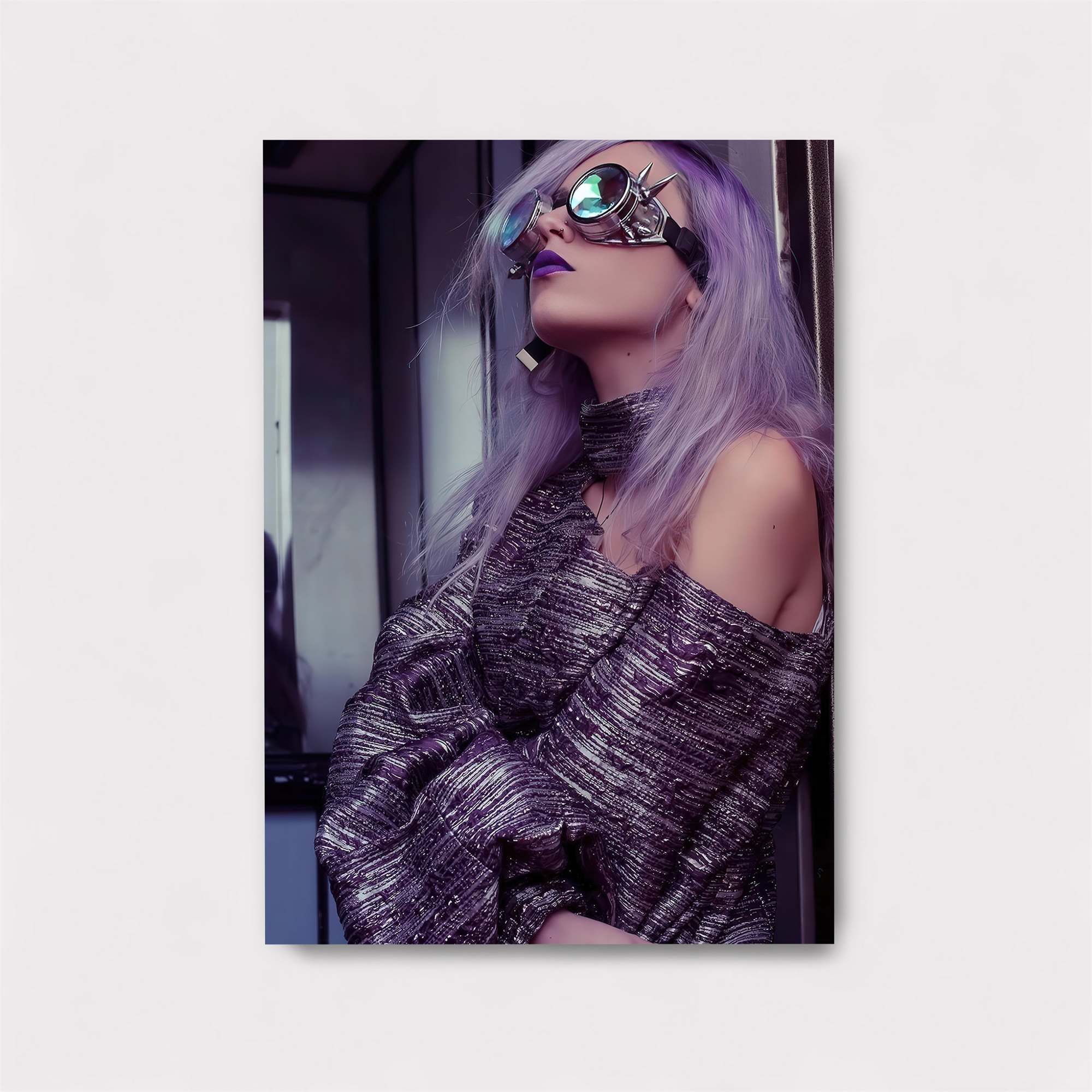 Violet Visionary Safe Wall Magnetic / M