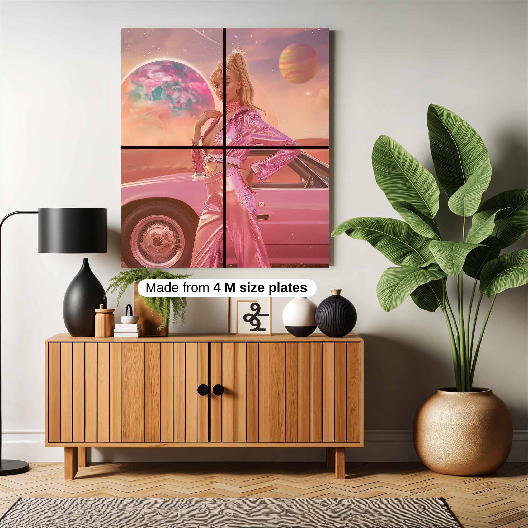 Galactic Glam Safe Wall Magnetic / M