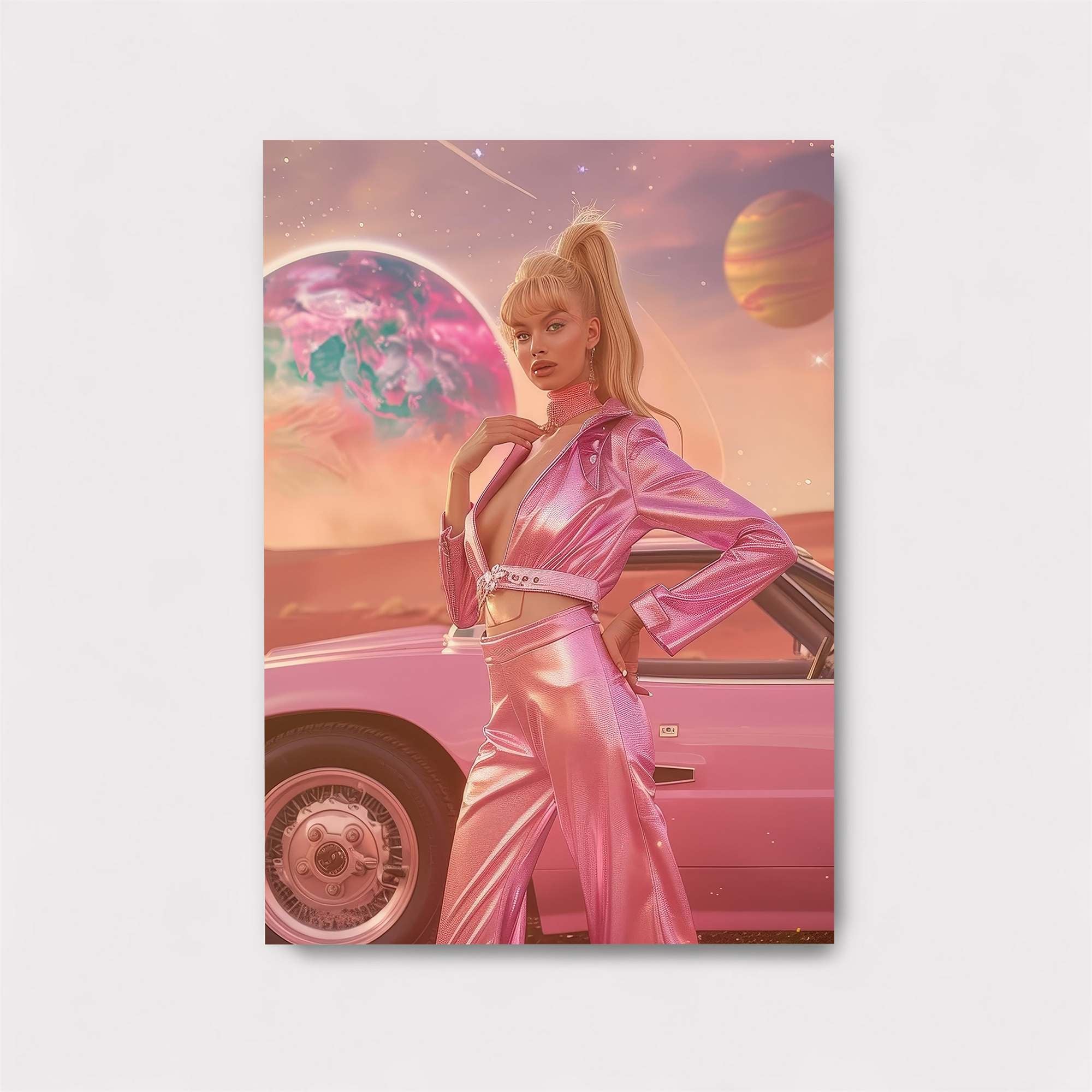 Galactic Glam Safe Wall Magnetic / M