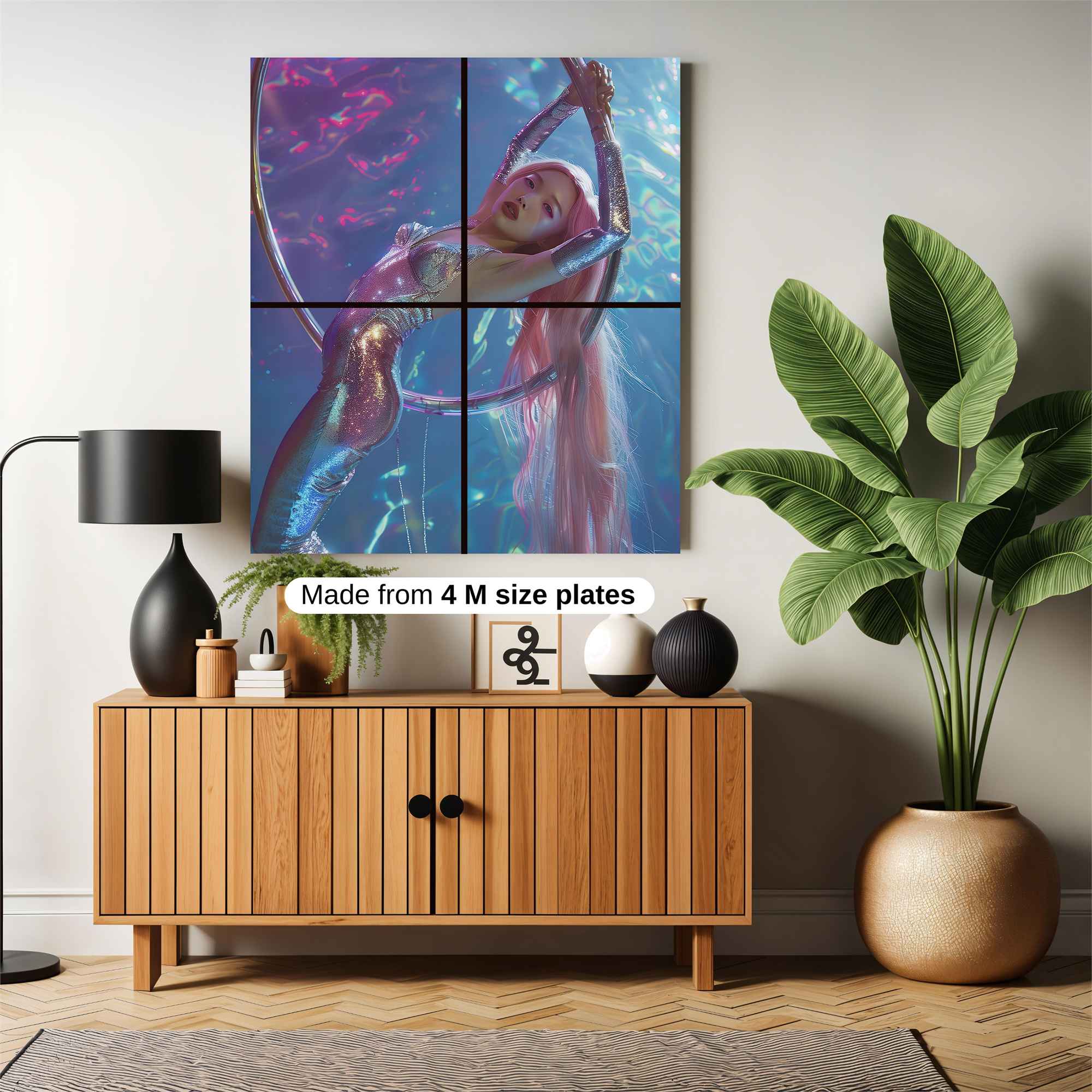 Mermaid Dream Safe Wall Magnetic / M