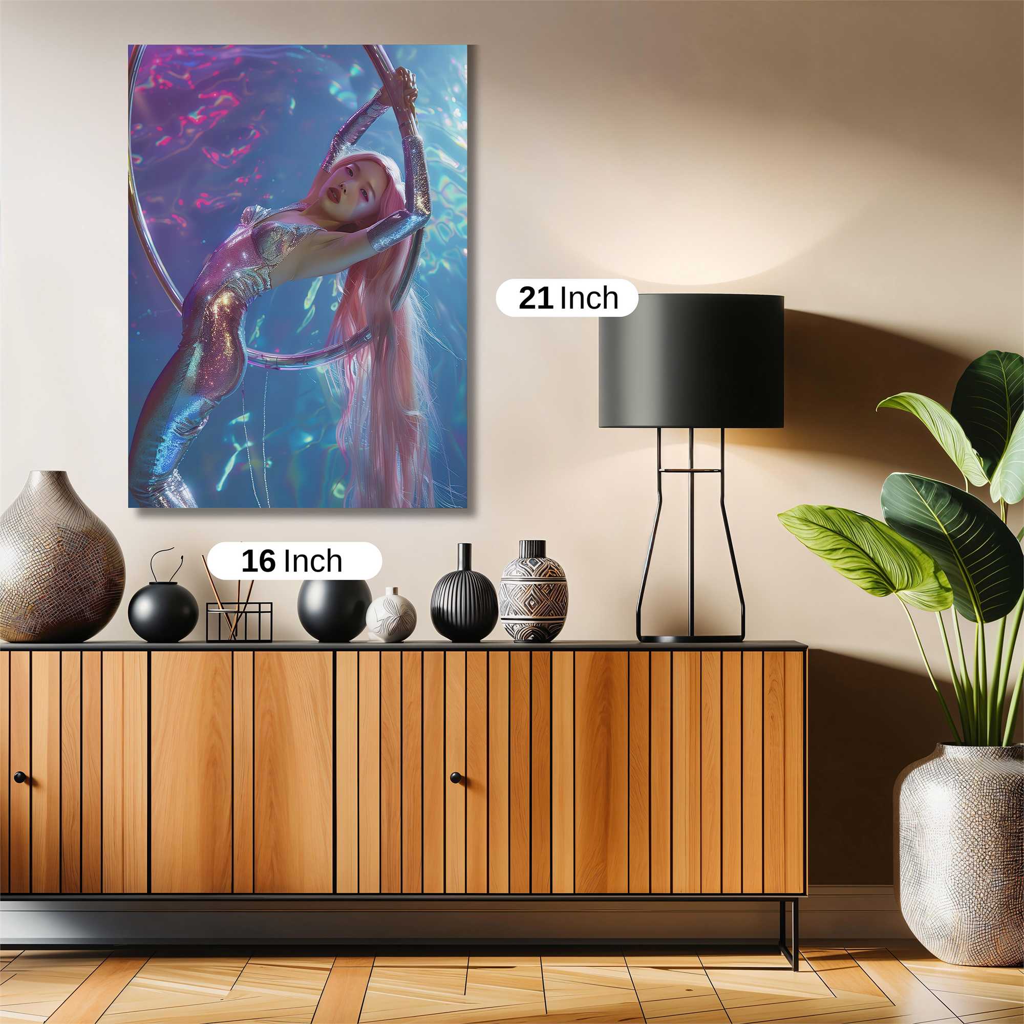 Mermaid Dream Safe Wall Magnetic / M