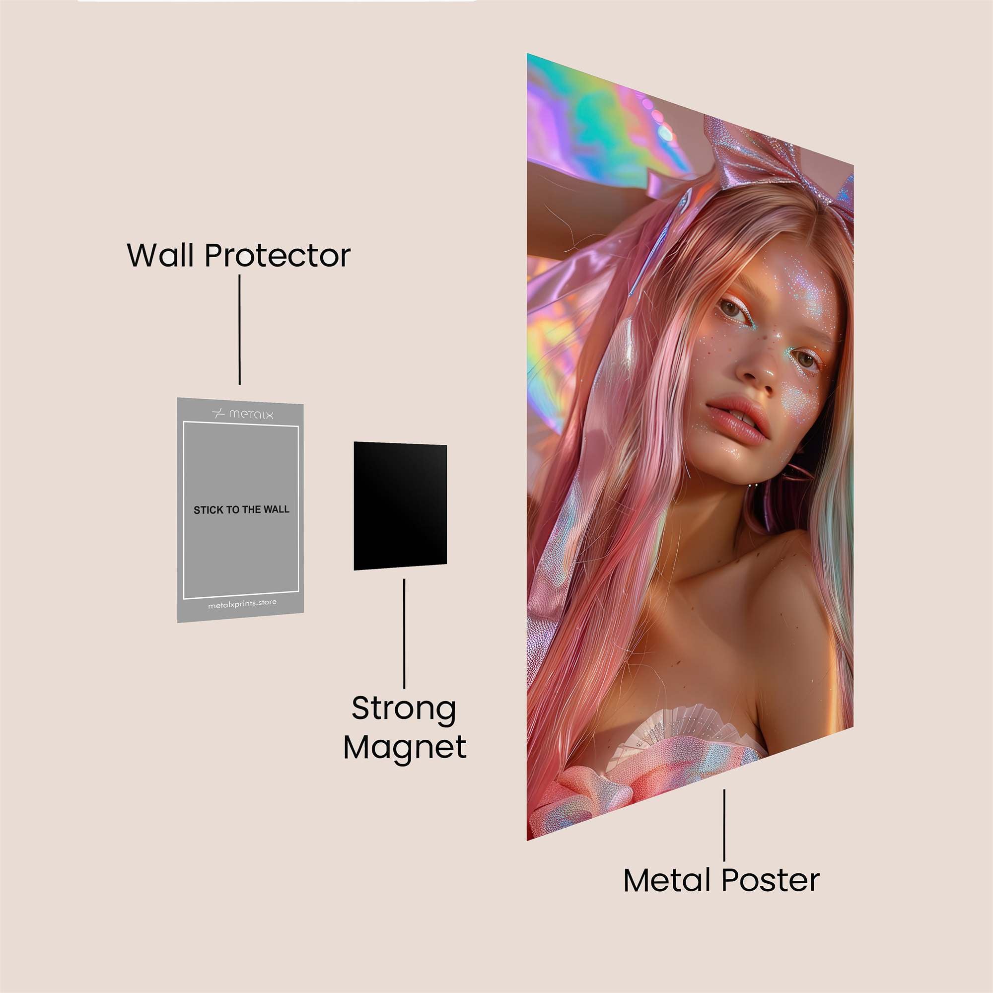 Fairy Dream Safe Wall Magnetic / M