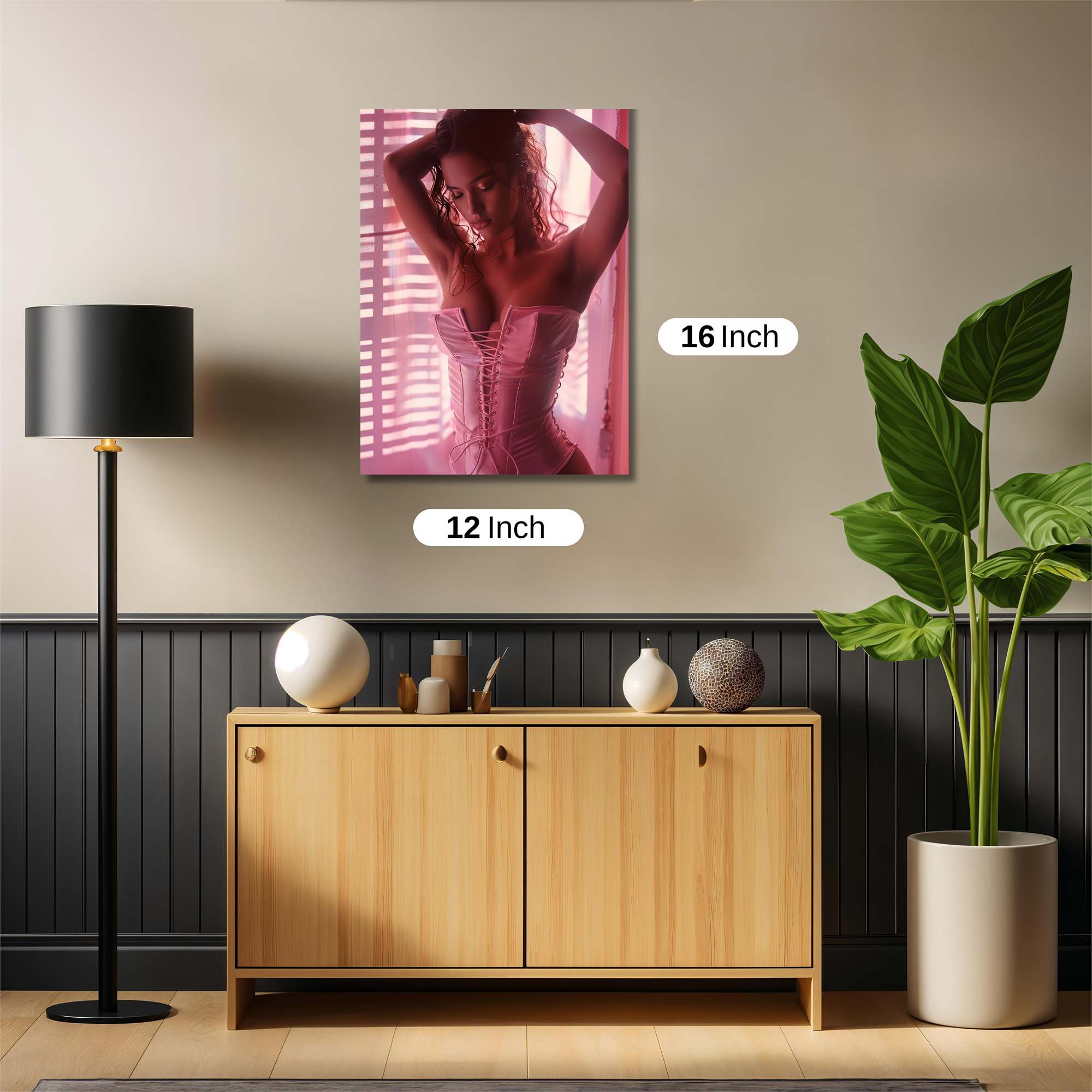 Lingerie Allure Safe Wall Magnetic / M