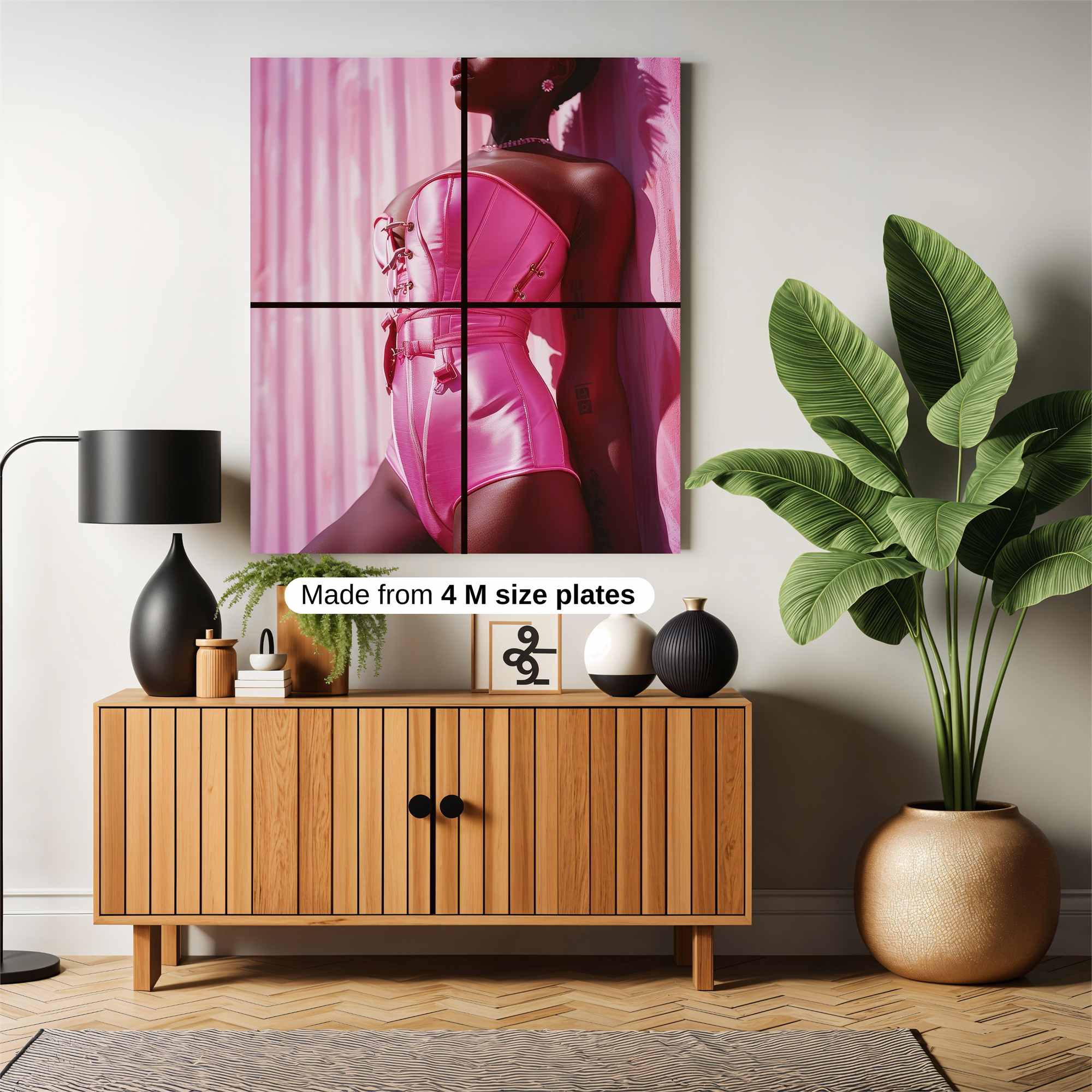 Pink Radiance Safe Wall Magnetic / M