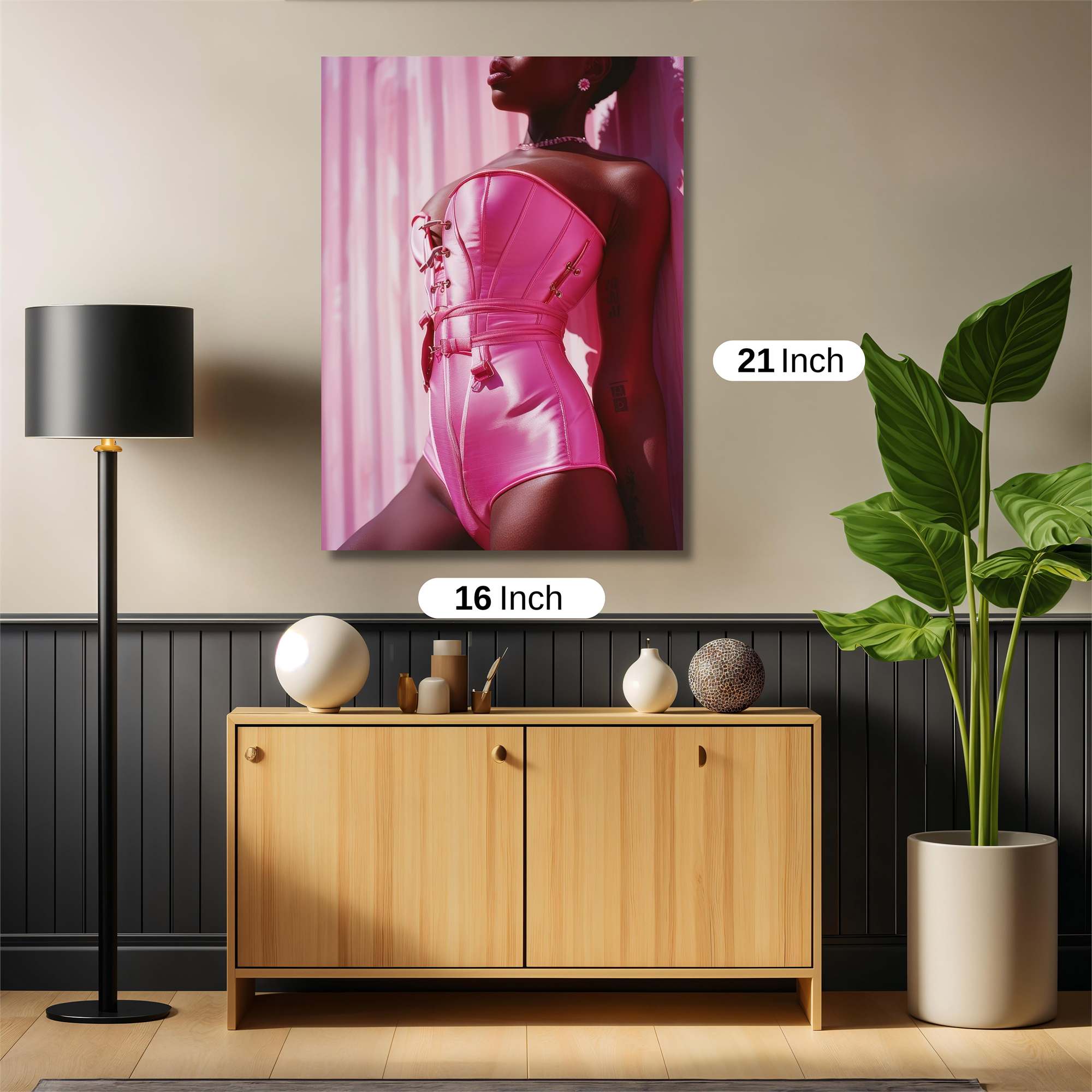 Pink Radiance Safe Wall Magnetic / M