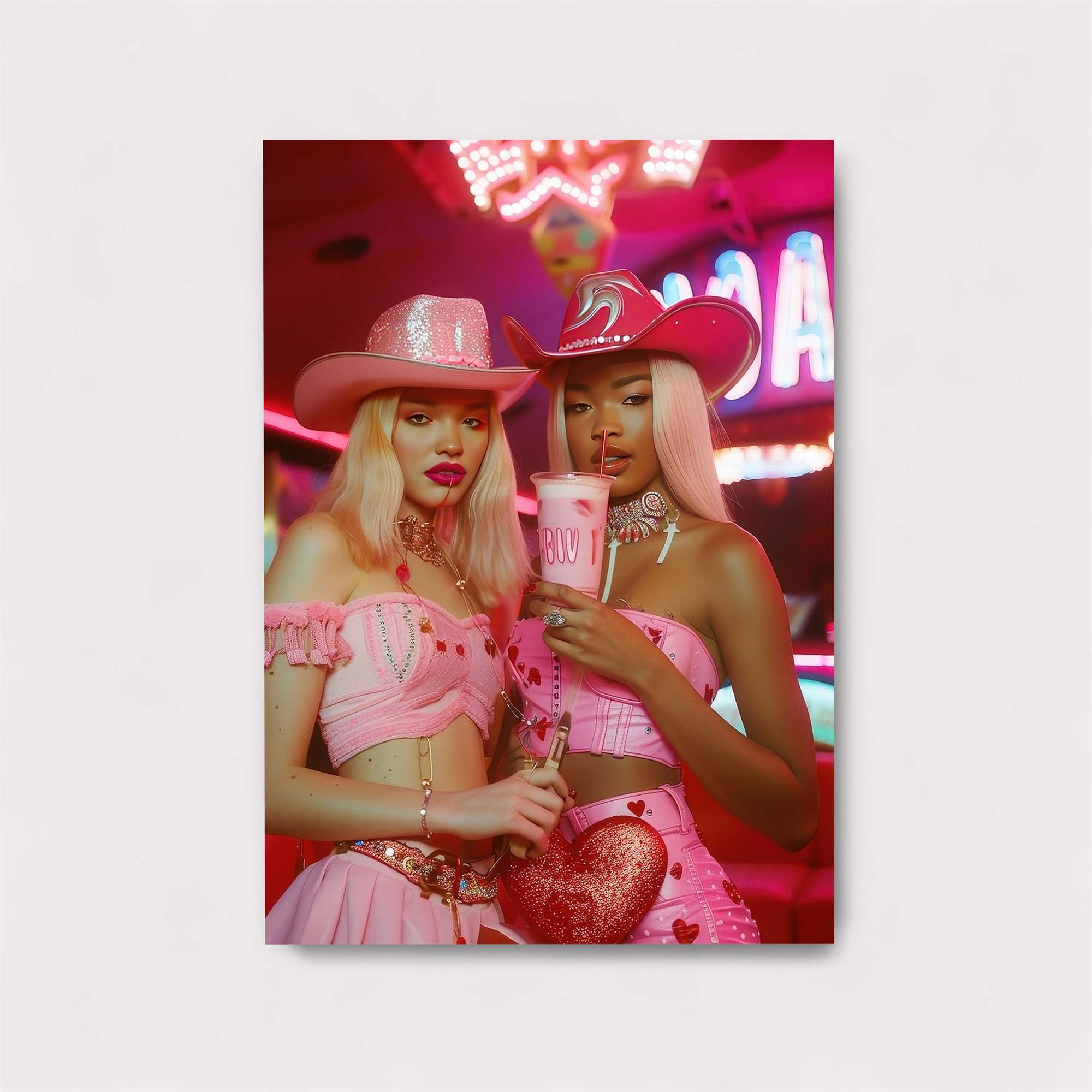 Cowgirl Charm Safe Wall Magnetic / M