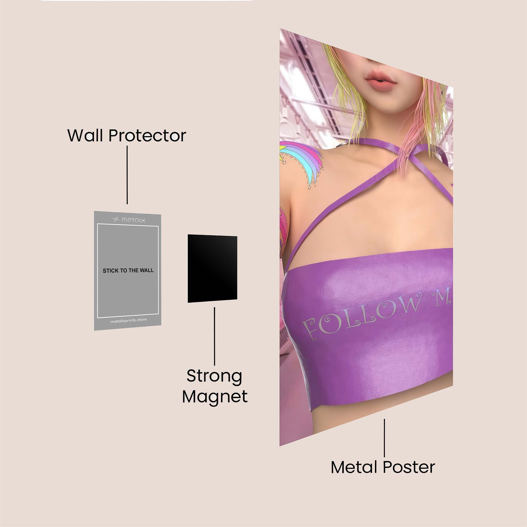 Gift Euphoria Safe Wall Magnetic / M