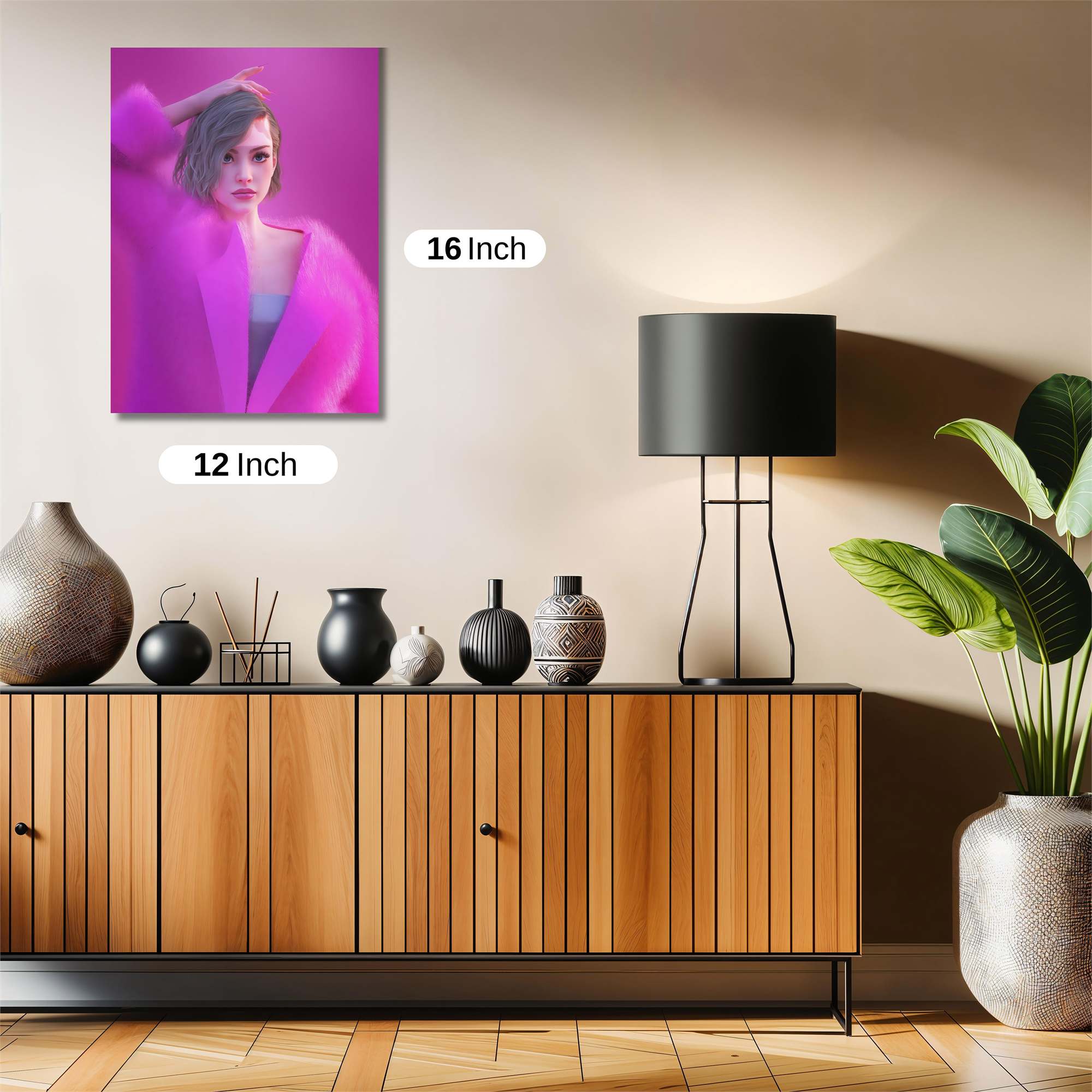 Fuchsia Dream Safe Wall Magnetic / M