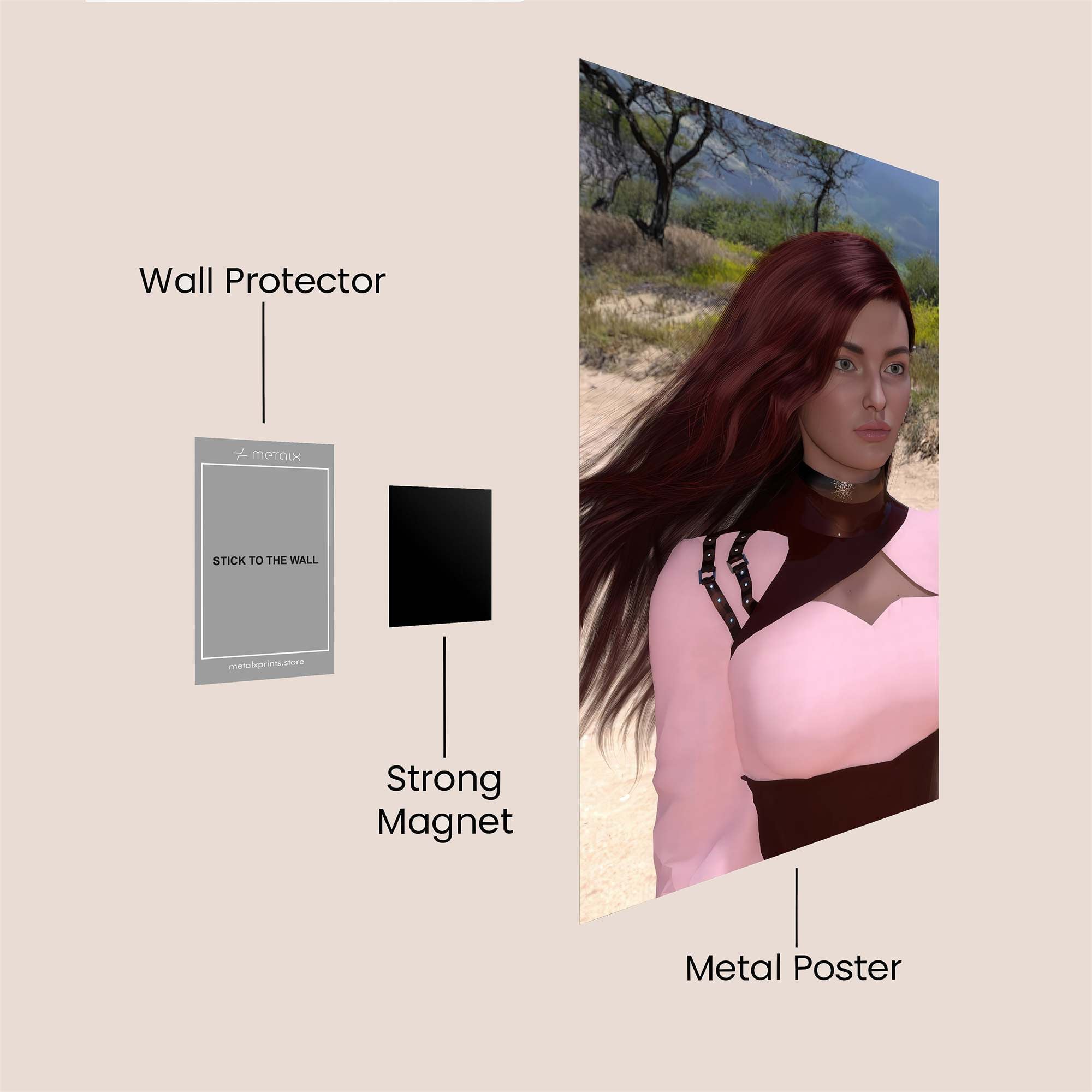 Astral Dream Safe Wall Magnetic / M