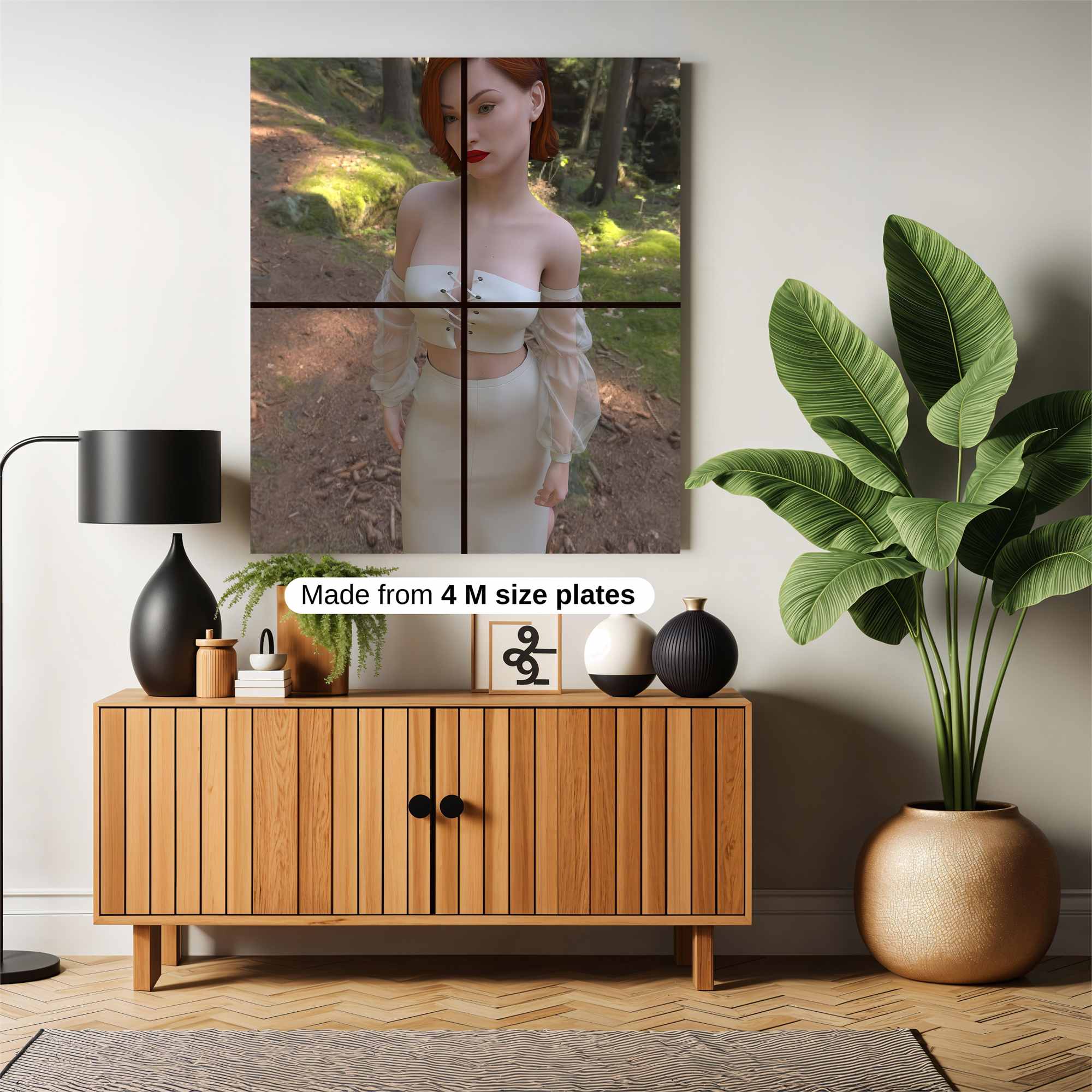 Sheepish Serenity Safe Wall Magnetic / M