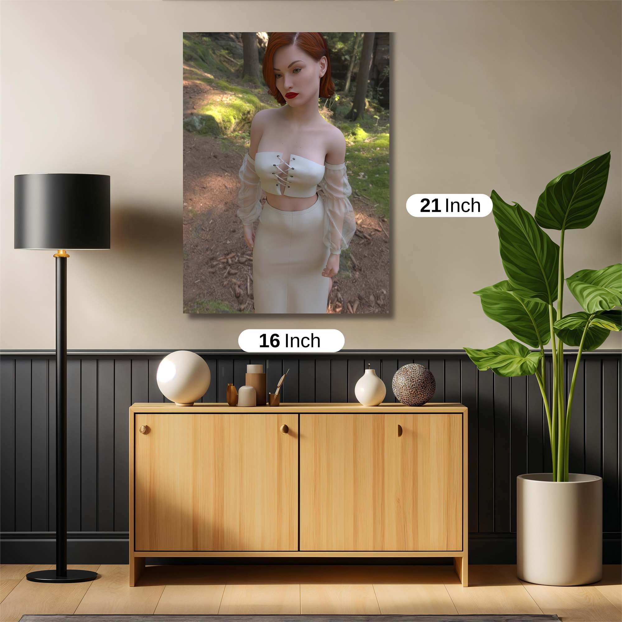 Sheepish Serenity Safe Wall Magnetic / M