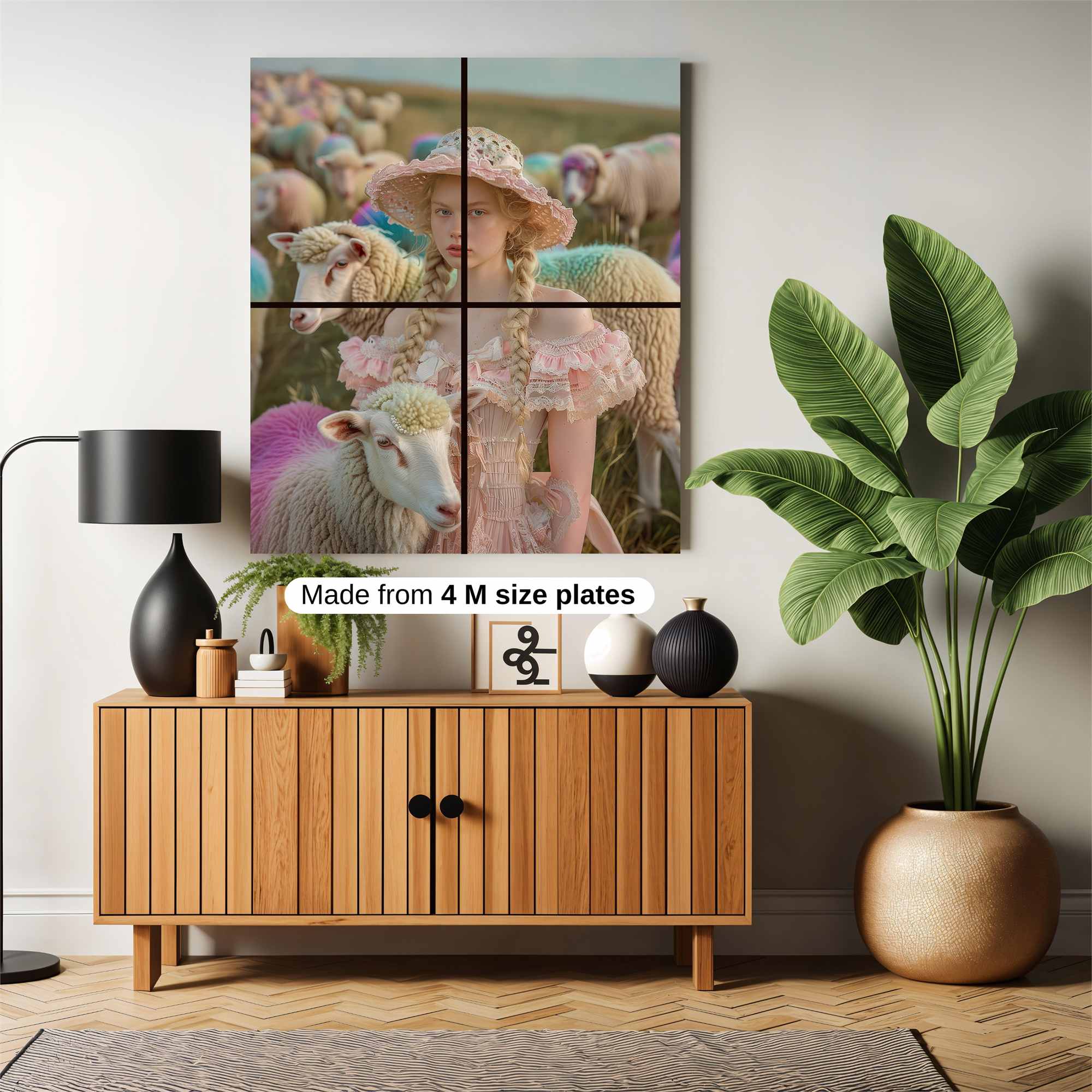 Pastel Whimsy Safe Wall Magnetic / M