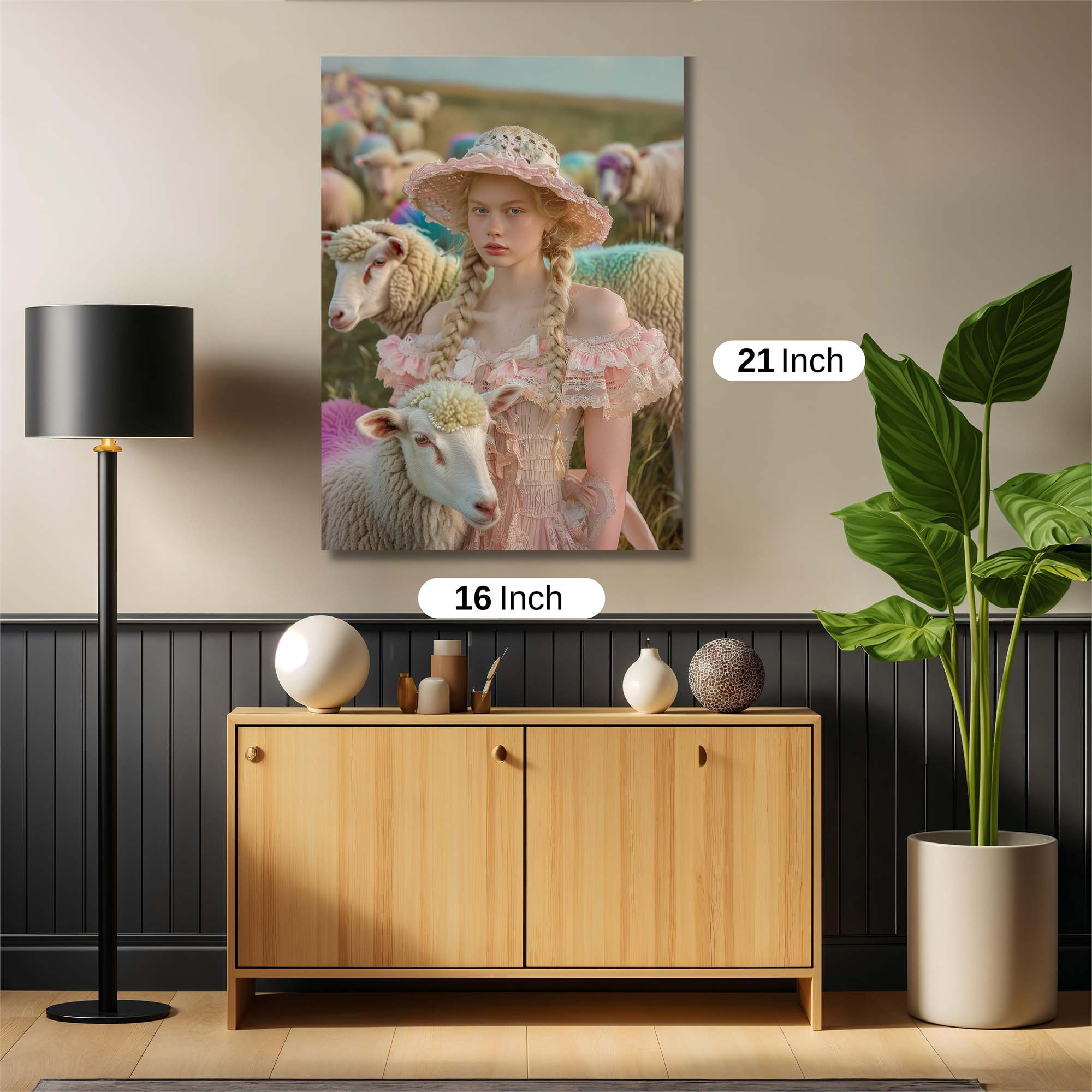 Pastel Whimsy Safe Wall Magnetic / M