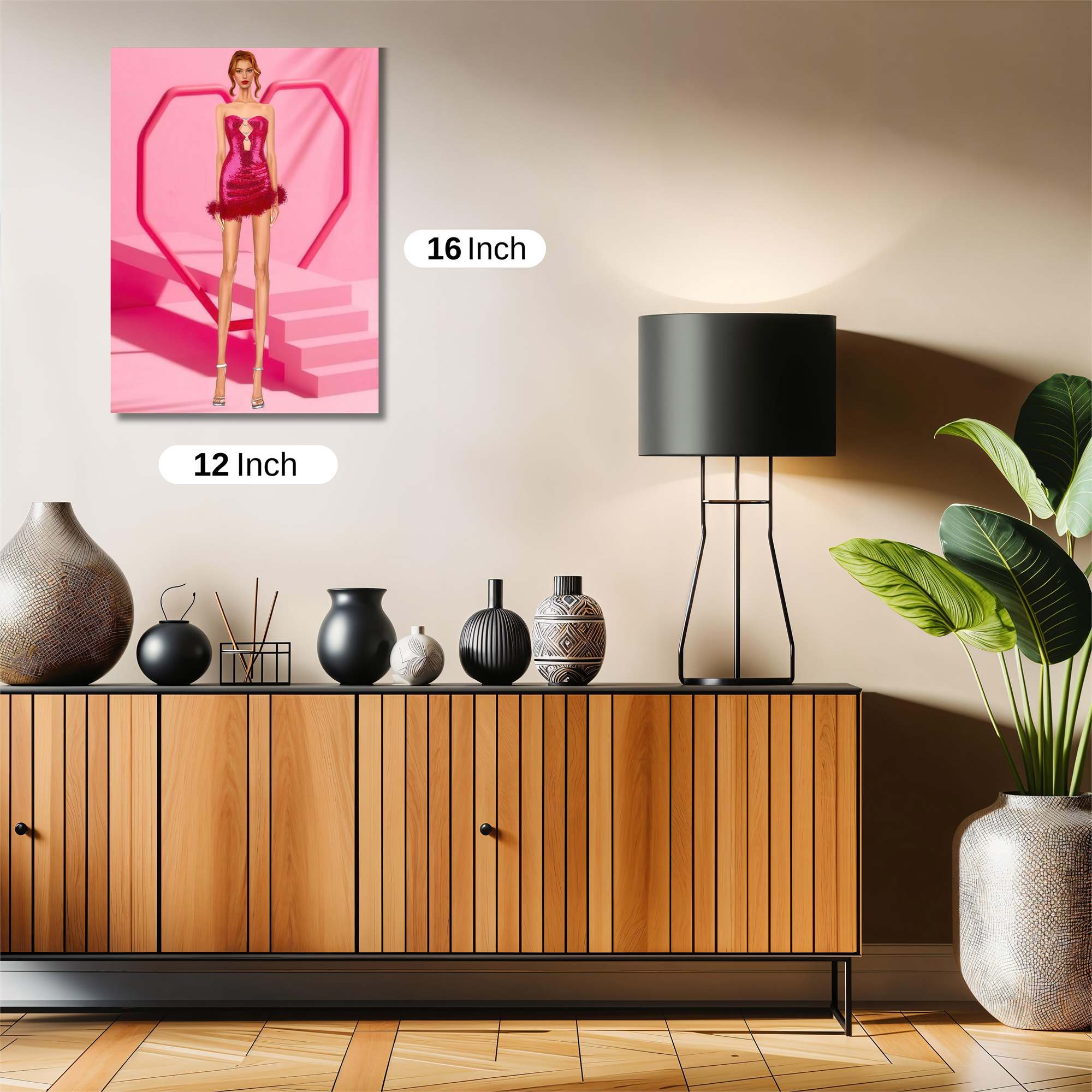Love Radiant Safe Wall Magnetic / M
