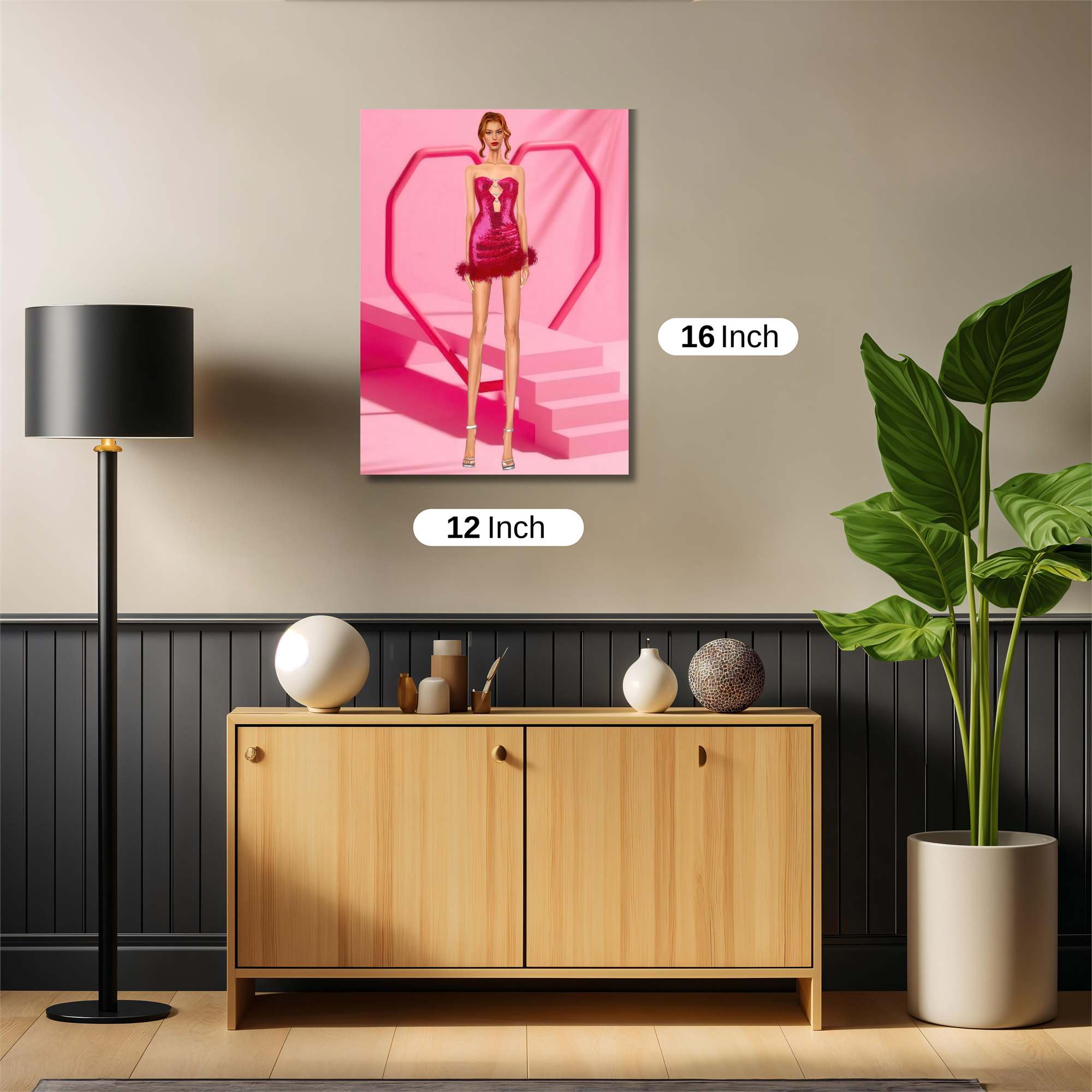 Love Radiant Safe Wall Magnetic / M
