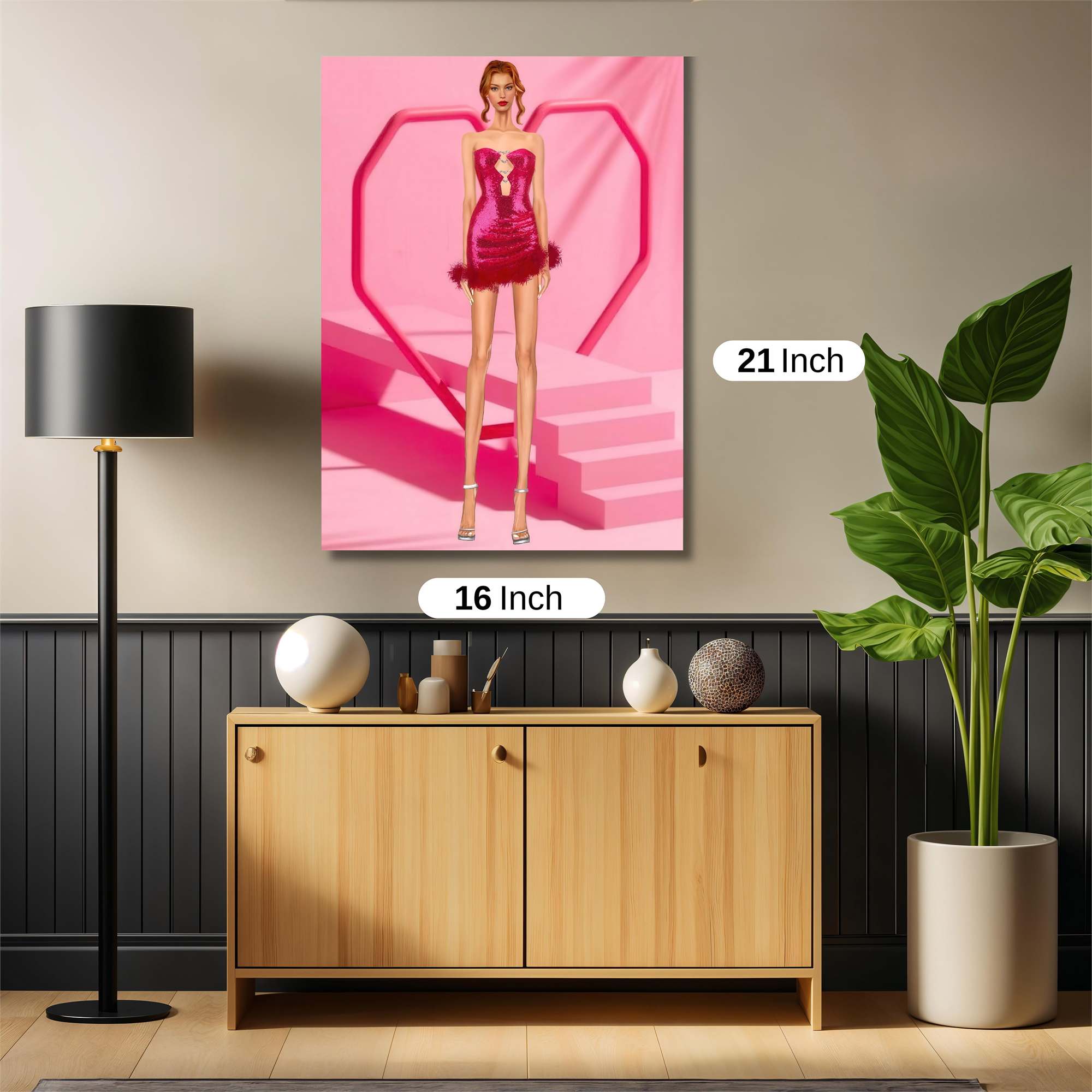 Love Radiant Safe Wall Magnetic / M
