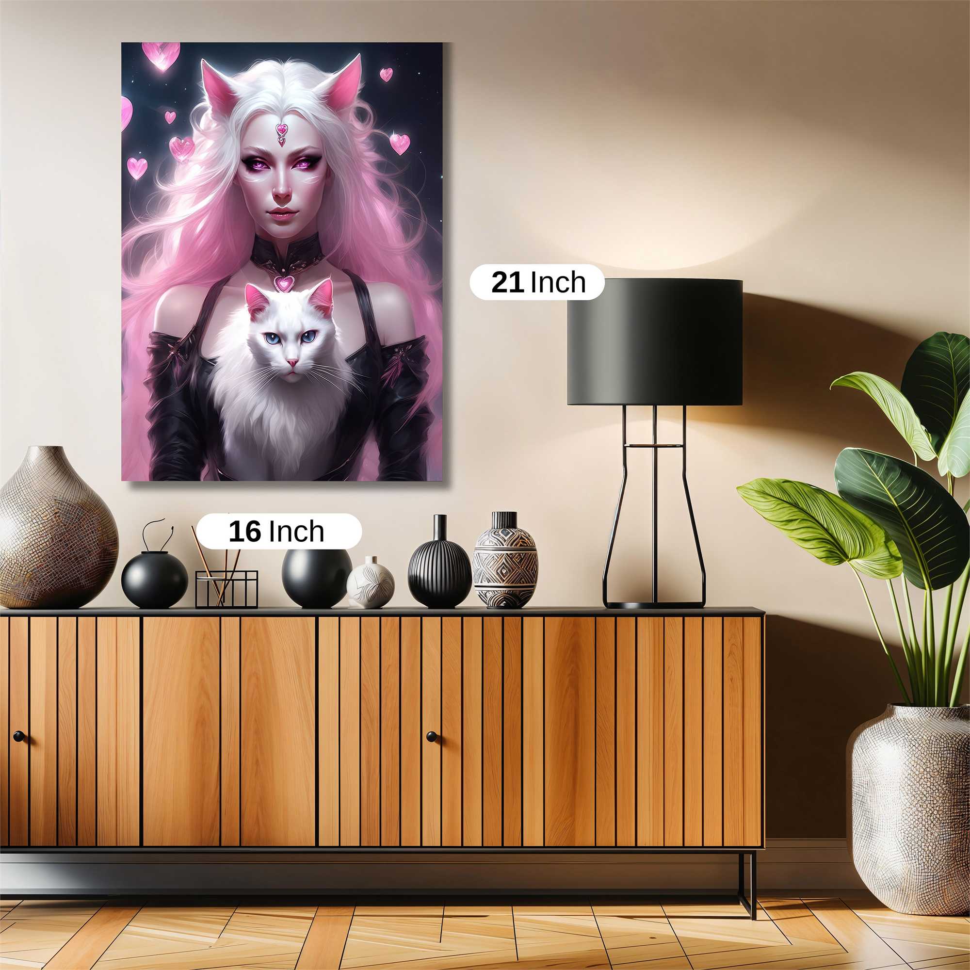 Cat Enchantress Safe Wall Magnetic / M