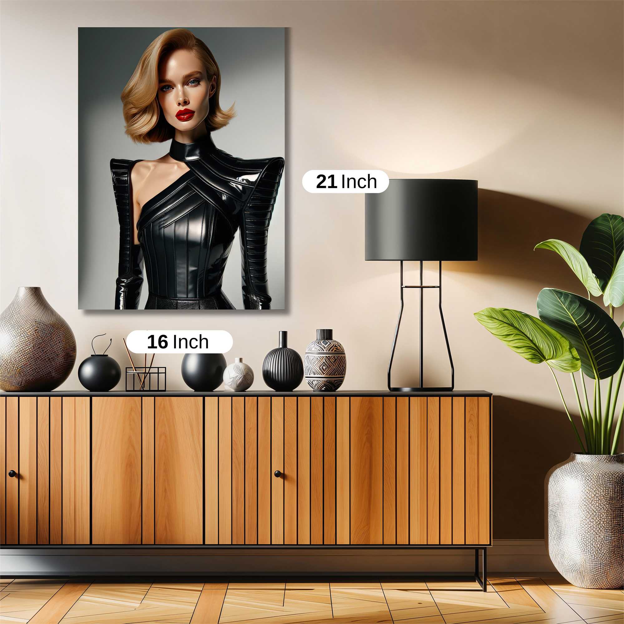 Futuristic Elegance Safe Wall Magnetic / M
