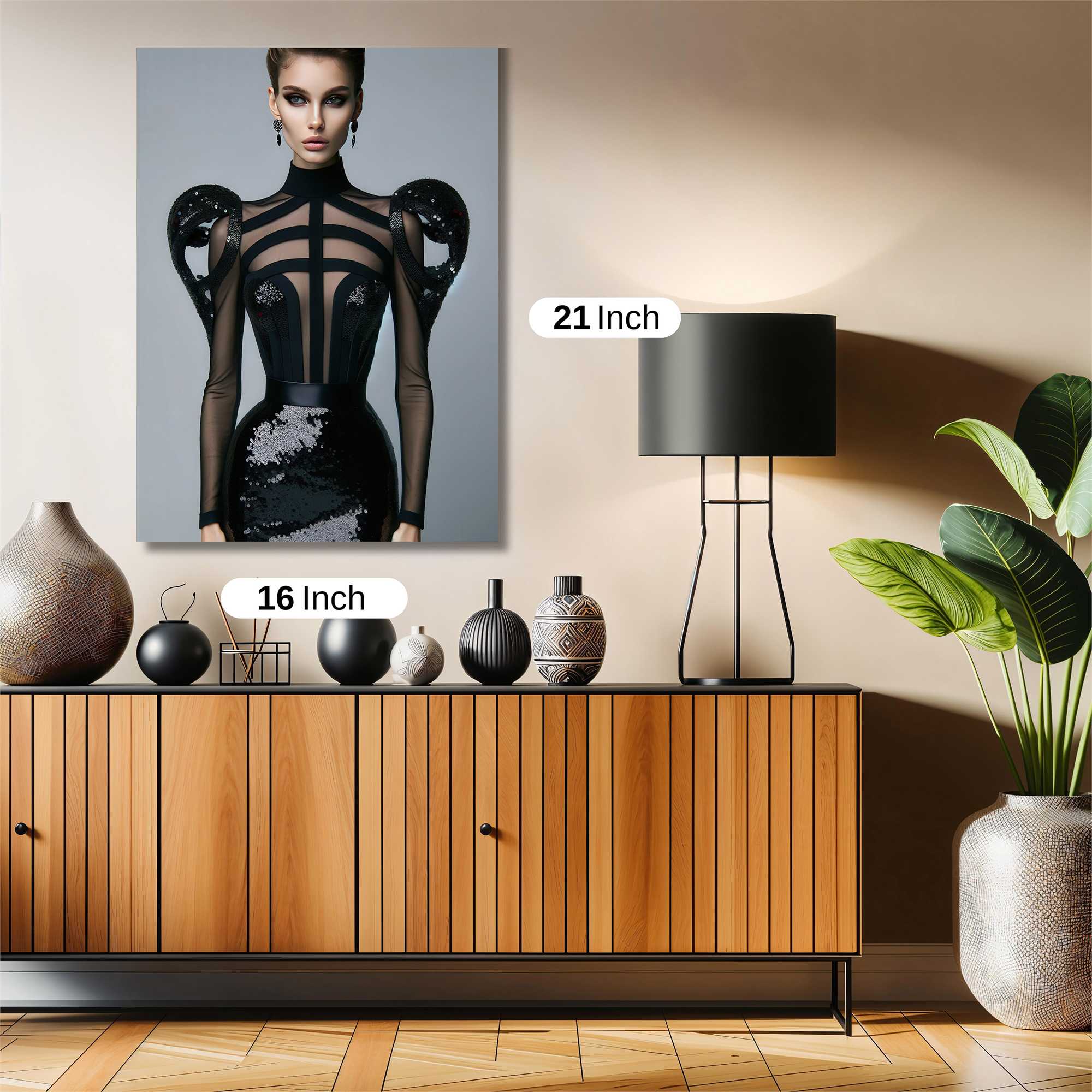 Glamour Eccentric Safe Wall Magnetic / M