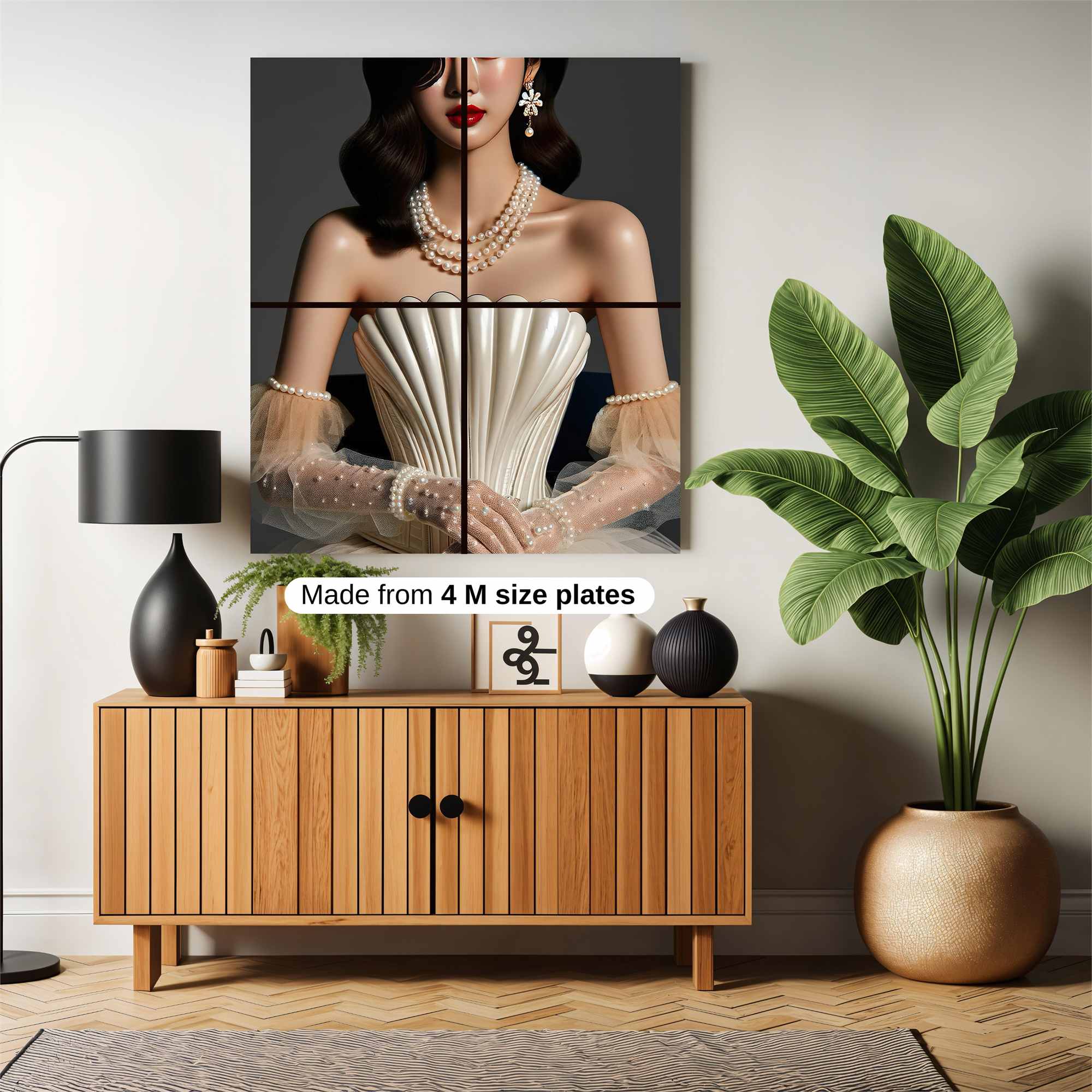 Pearl Elegance Safe Wall Magnetic / M