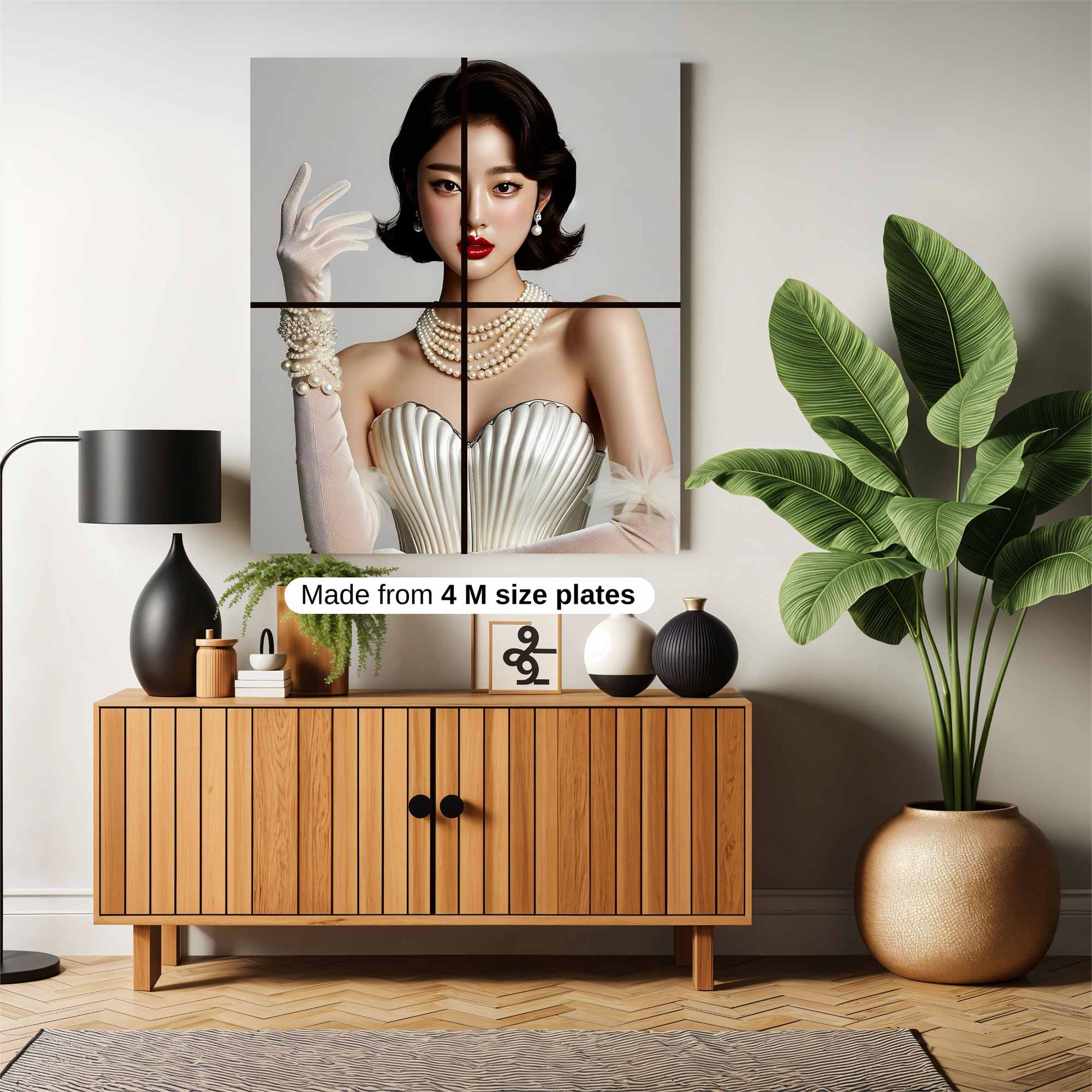 Pearl Elegance Safe Wall Magnetic / M