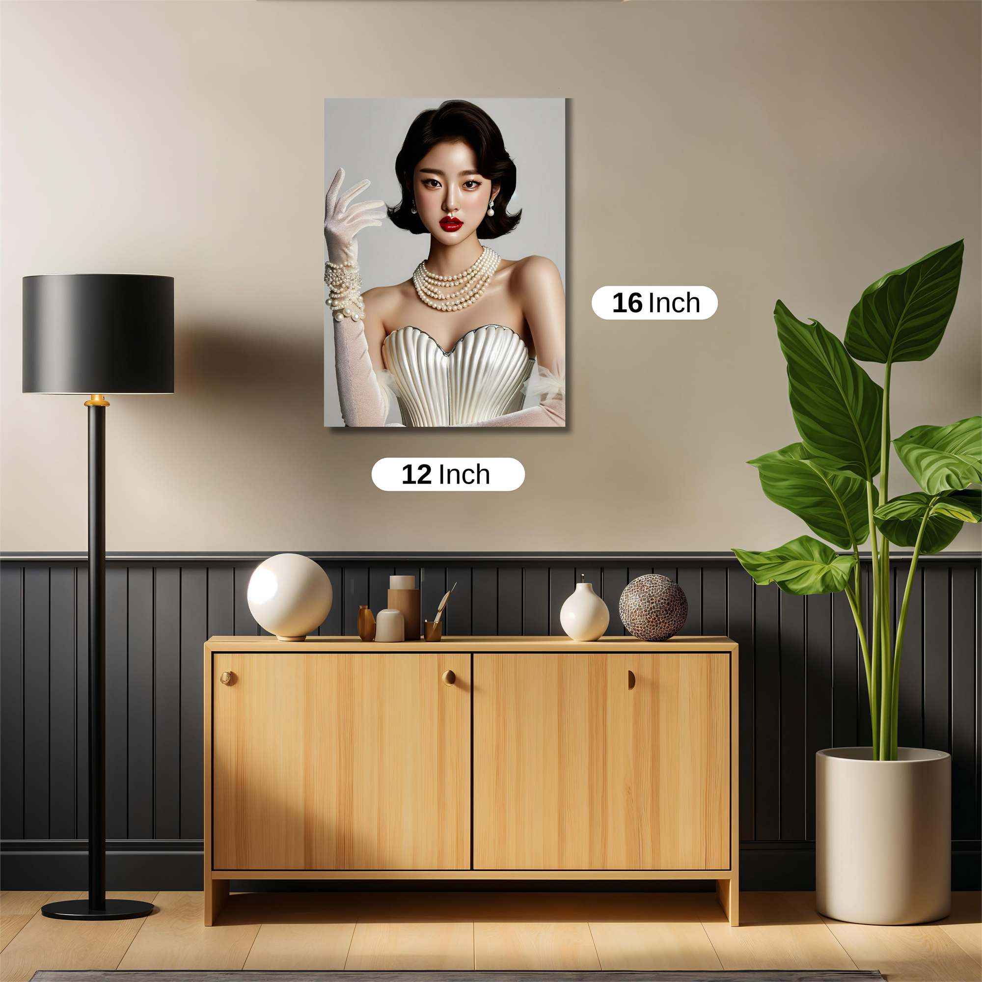 Pearl Elegance Safe Wall Magnetic / M