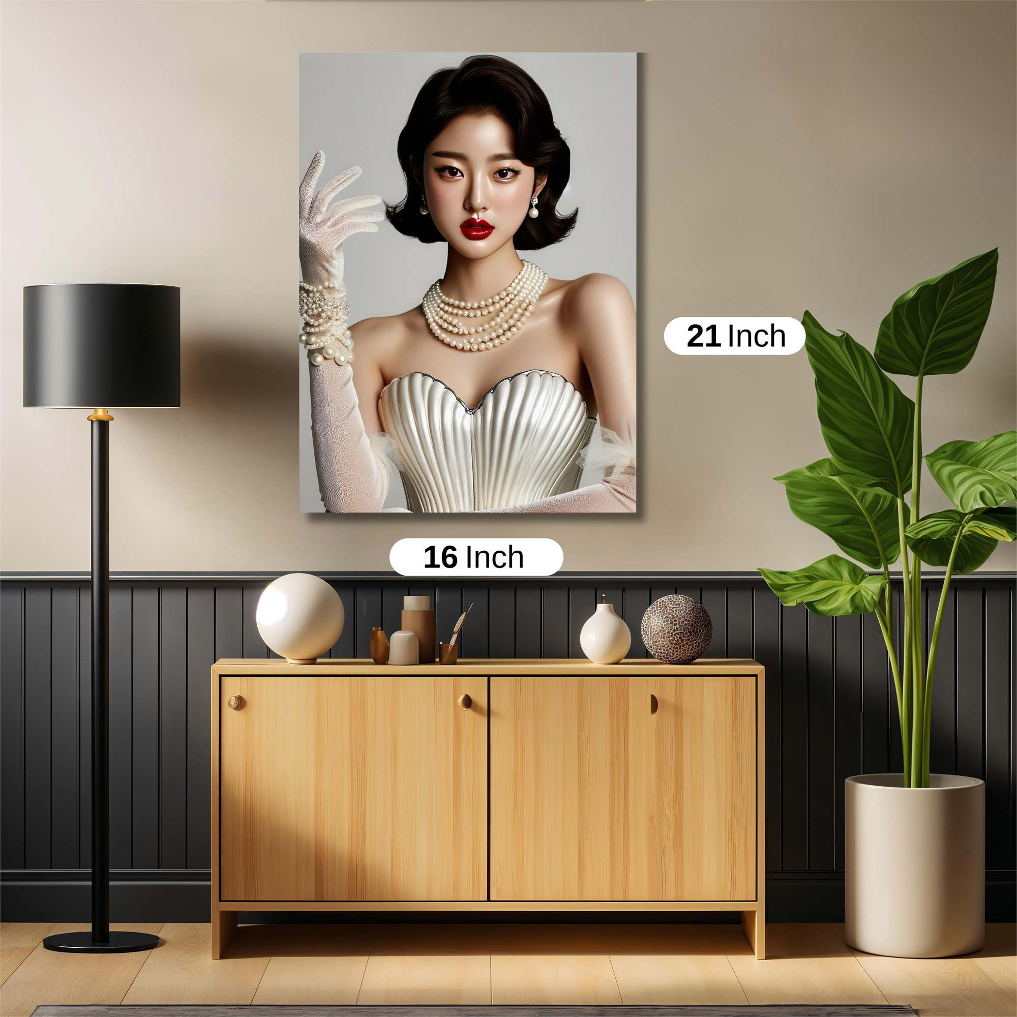 Pearl Elegance Safe Wall Magnetic / M