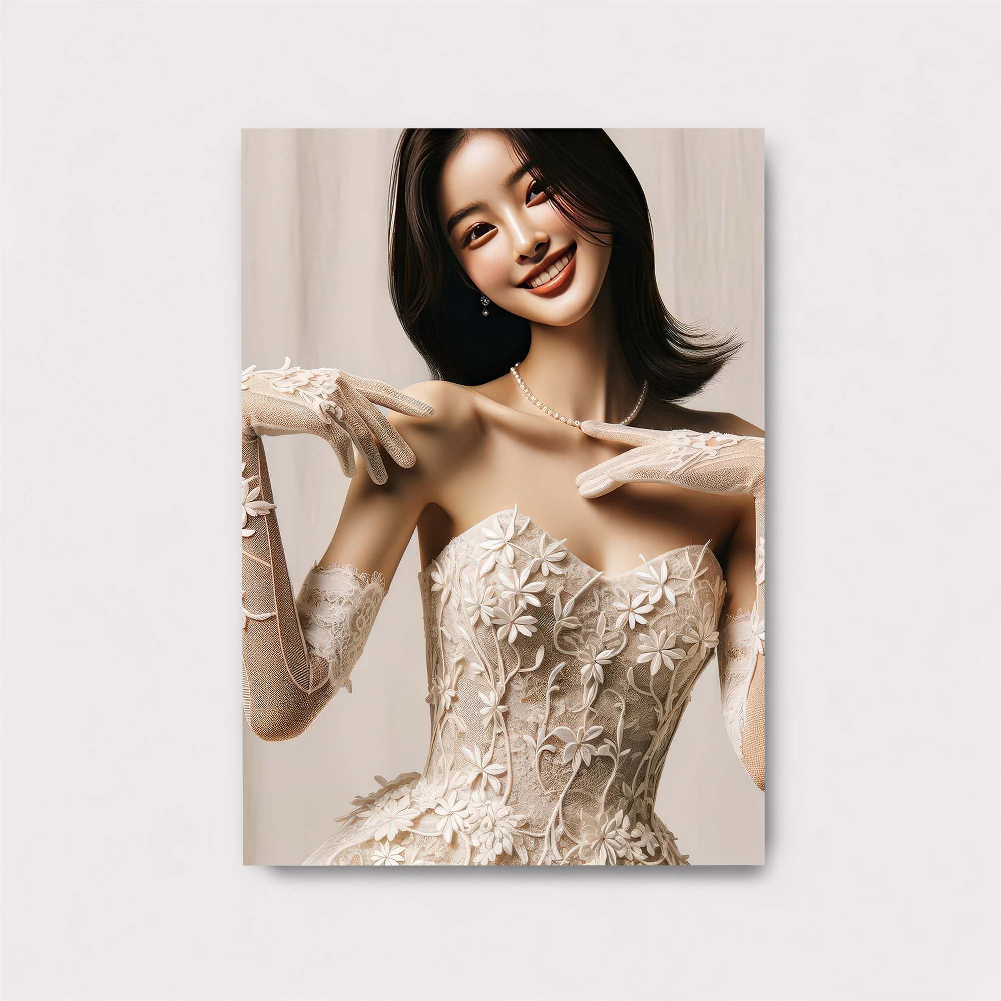 Floral Elegance Safe Wall Magnetic / M