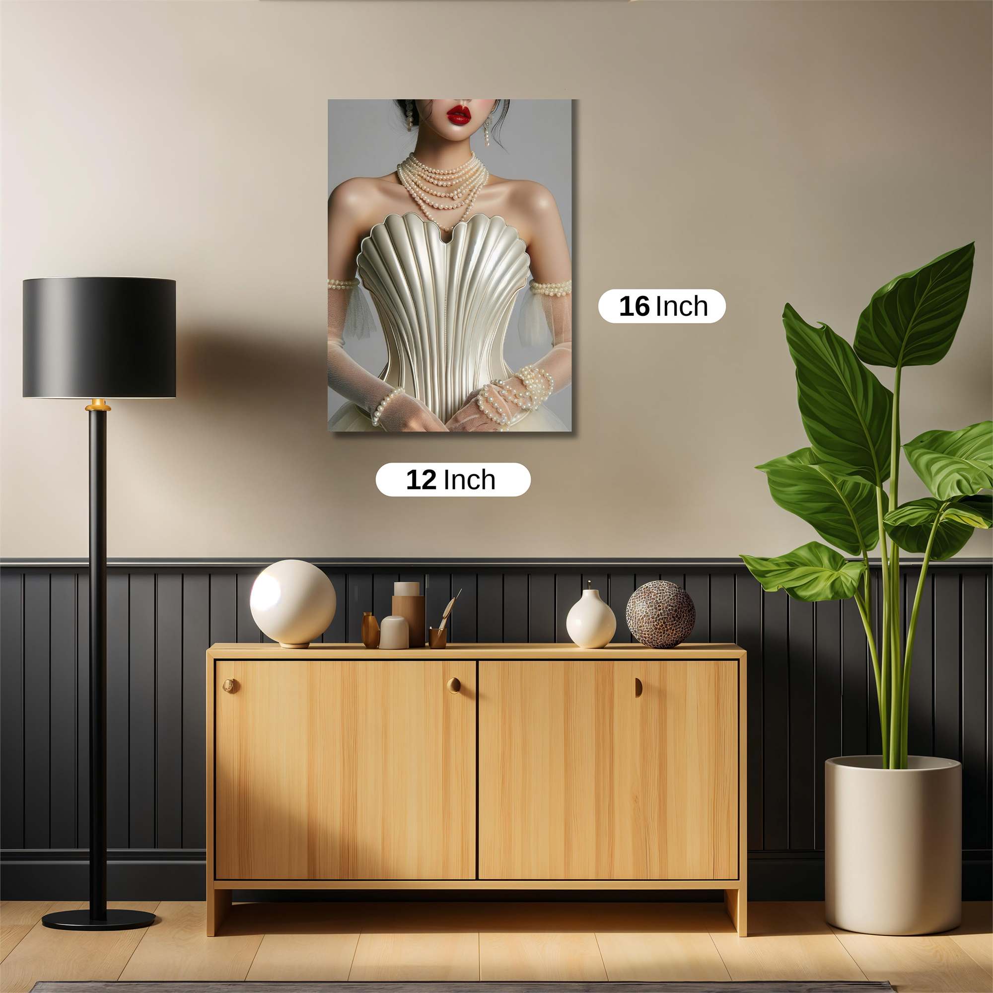 Pearl Elegance Safe Wall Magnetic / M