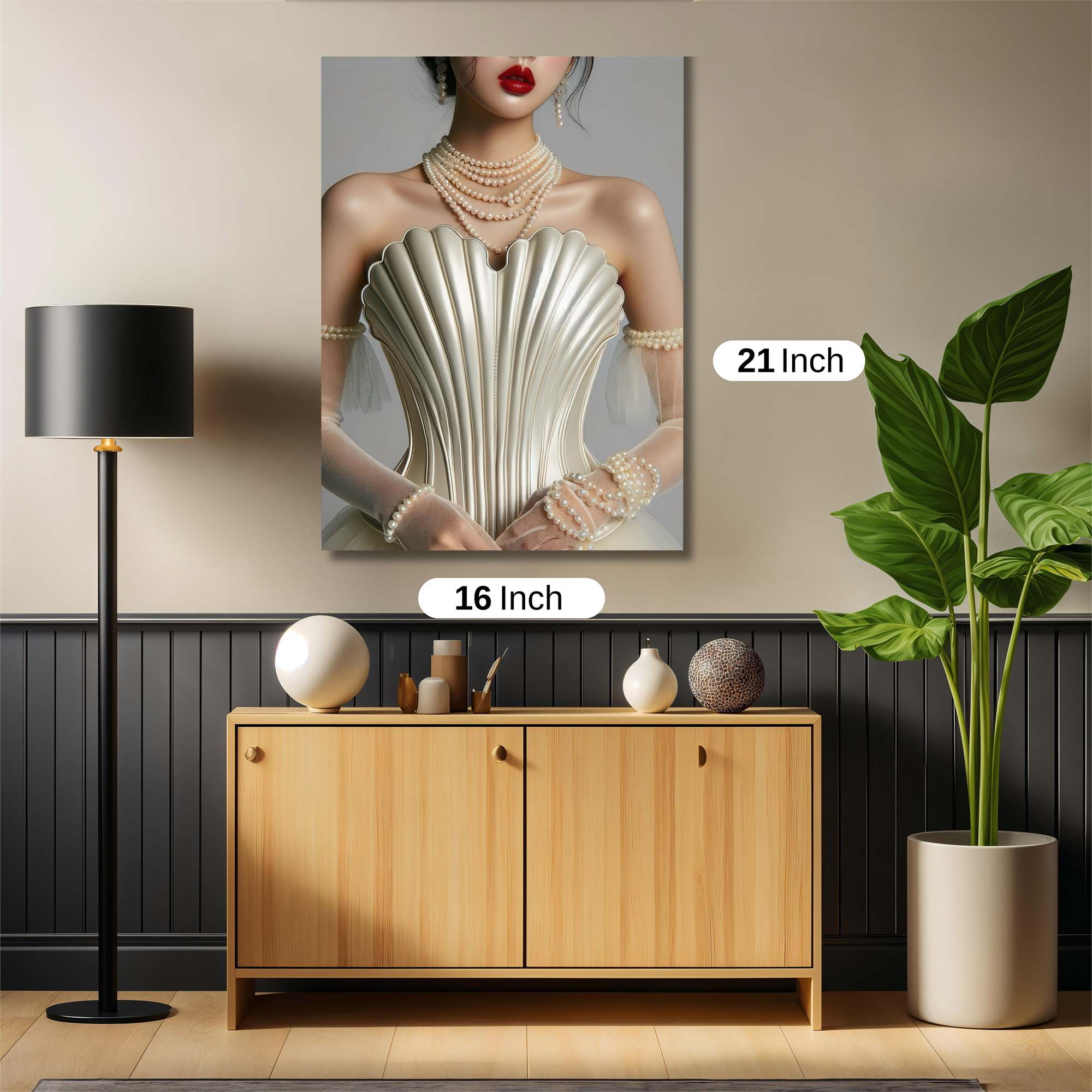 Pearl Elegance Safe Wall Magnetic / M