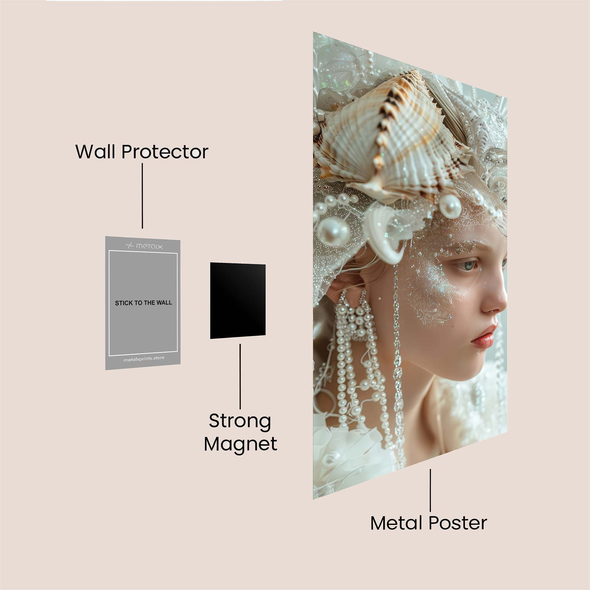 Siren Enchantress Safe Wall Magnetic / M