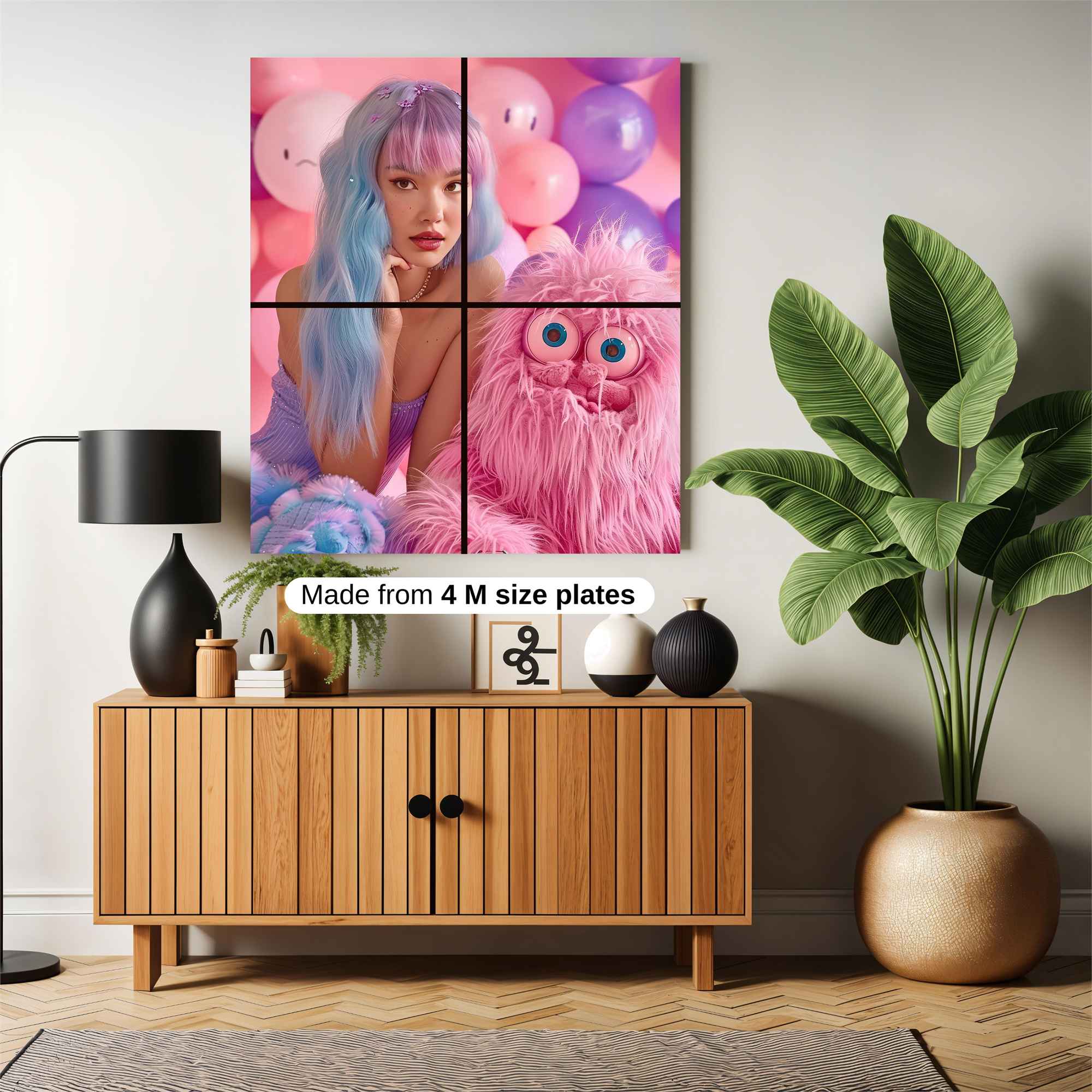 Pastel Dream Safe Wall Magnetic / M