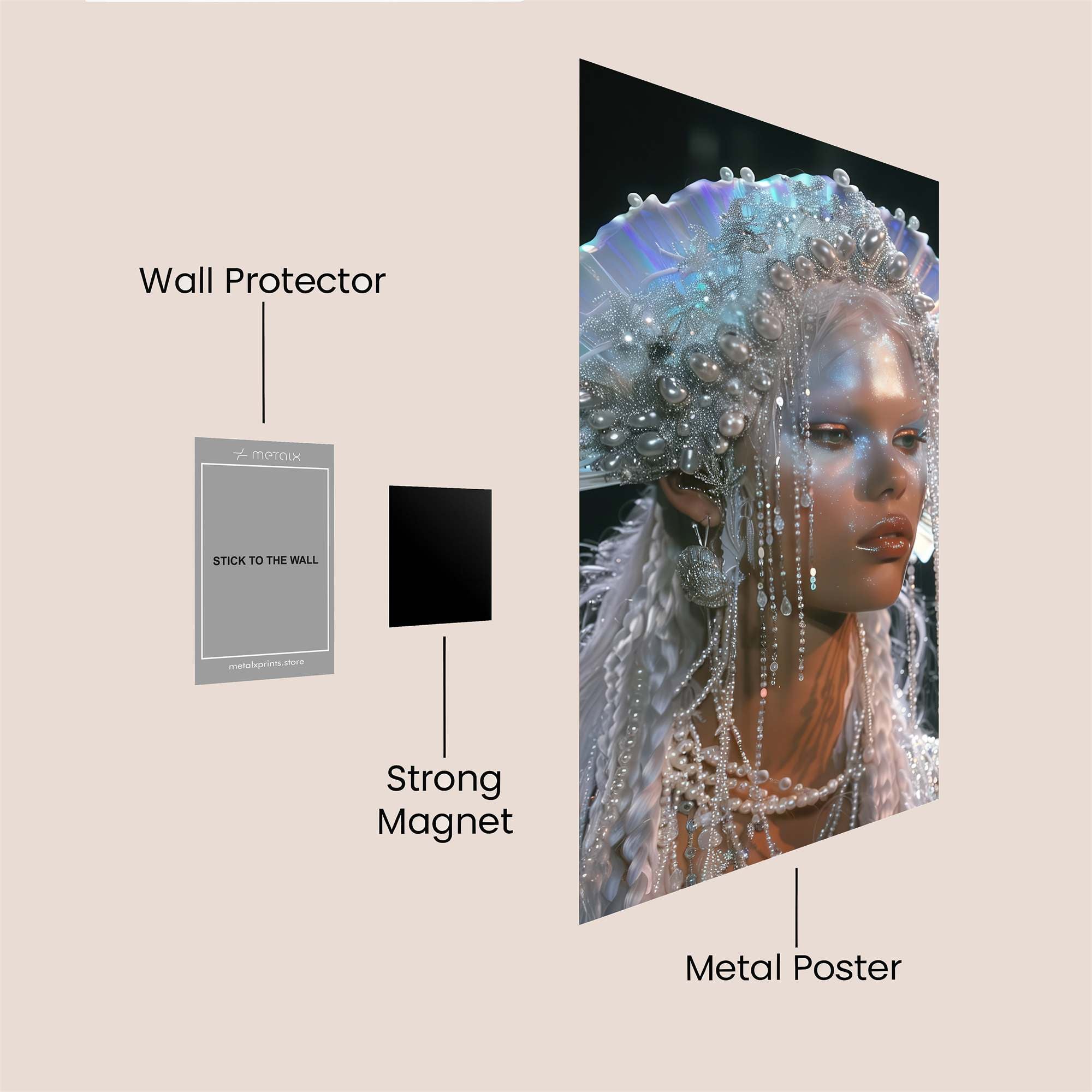 Lunar Enchantress Safe Wall Magnetic / M