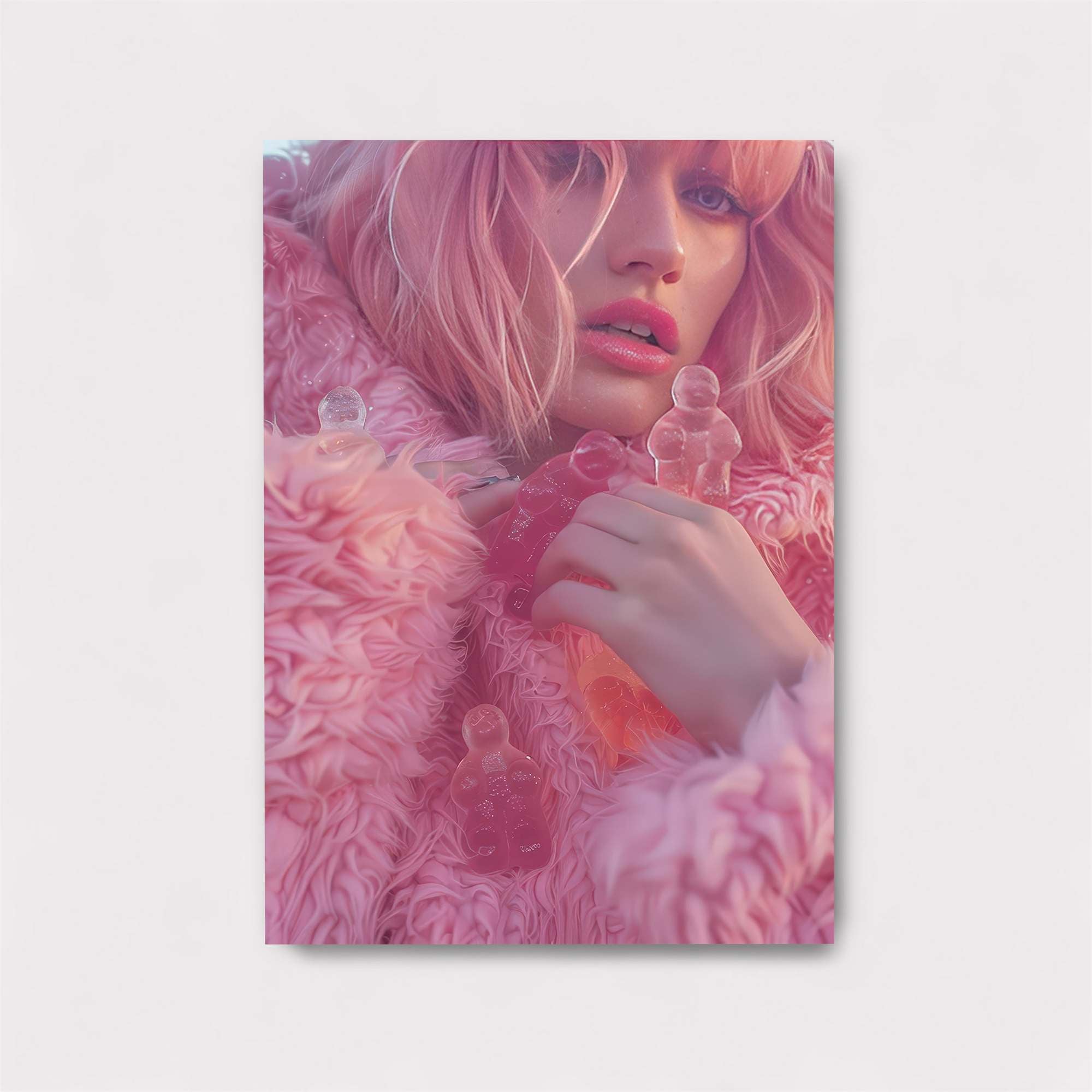 Pink Whimsy Safe Wall Magnetic / M