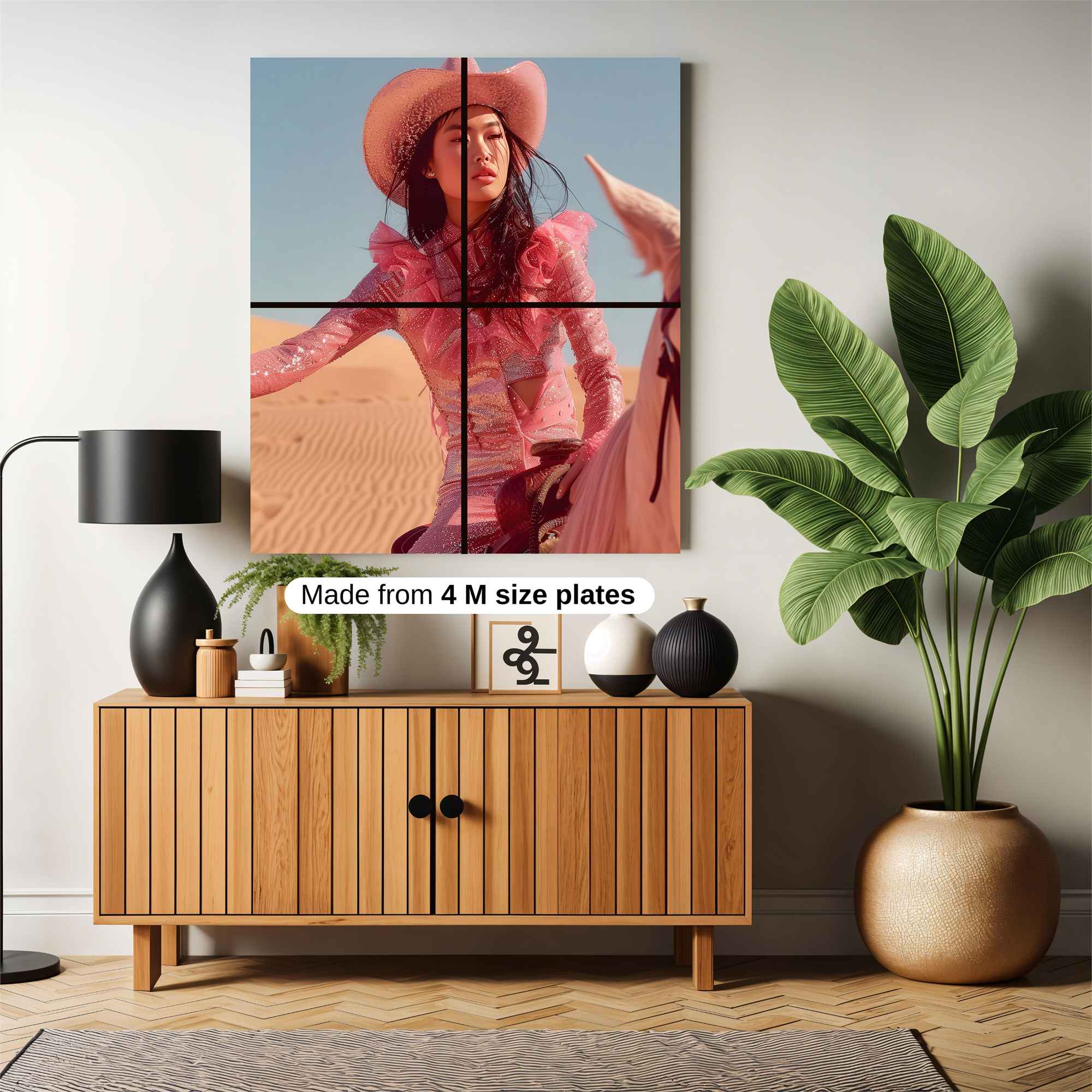 Cowgirl Radiance Safe Wall Magnetic / M