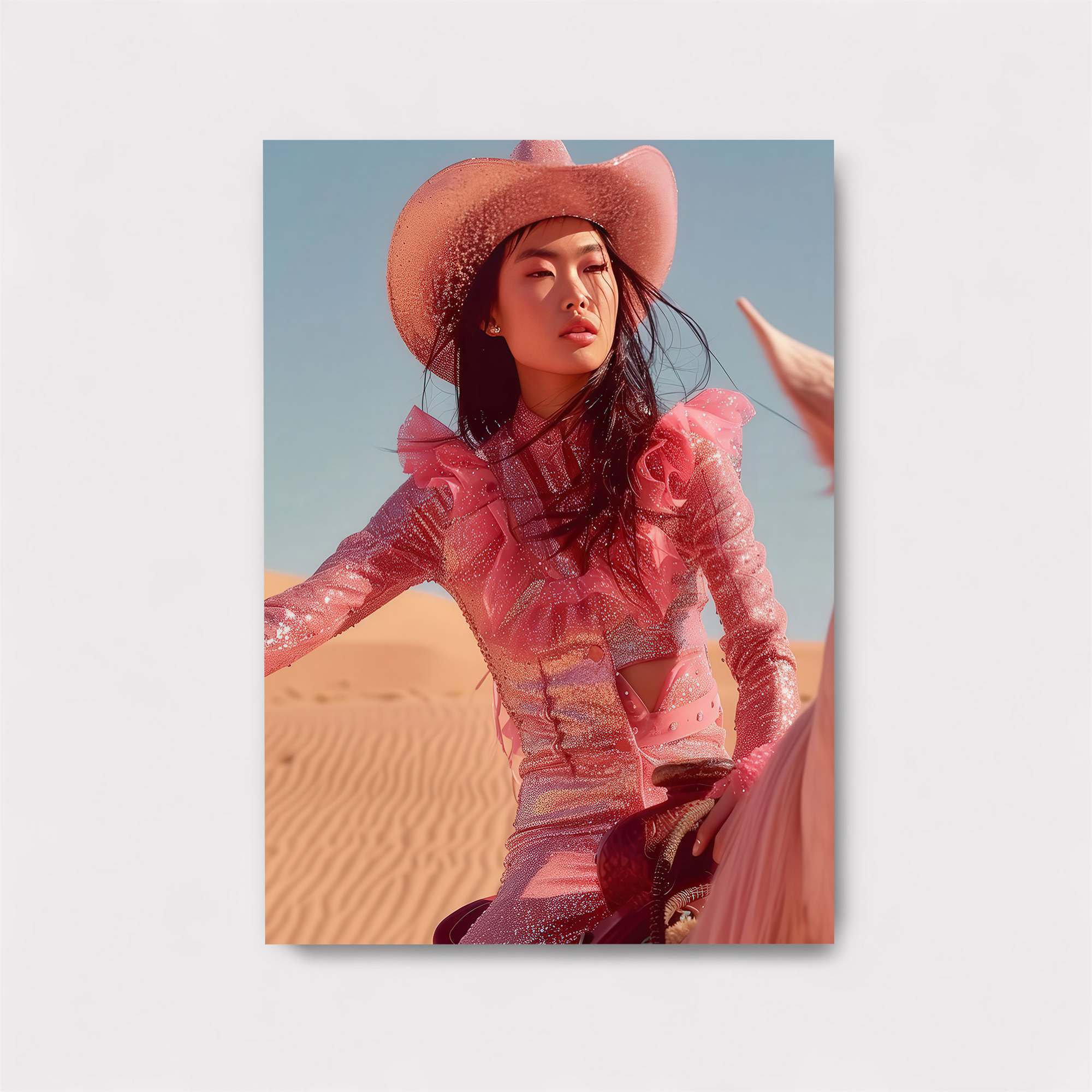 Cowgirl Radiance Safe Wall Magnetic / M