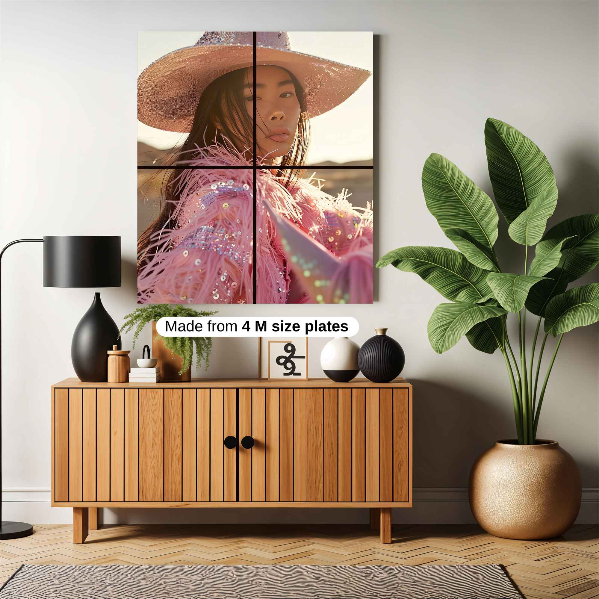 Cowgirl Radiance Safe Wall Magnetic / M