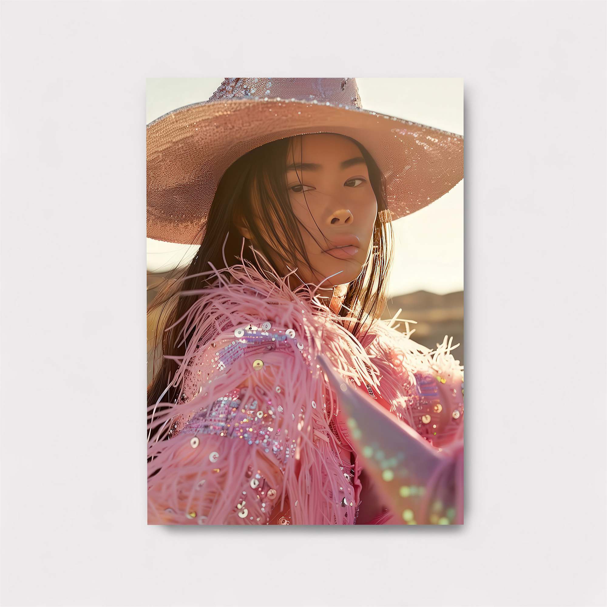 Cowgirl Radiance Safe Wall Magnetic / M