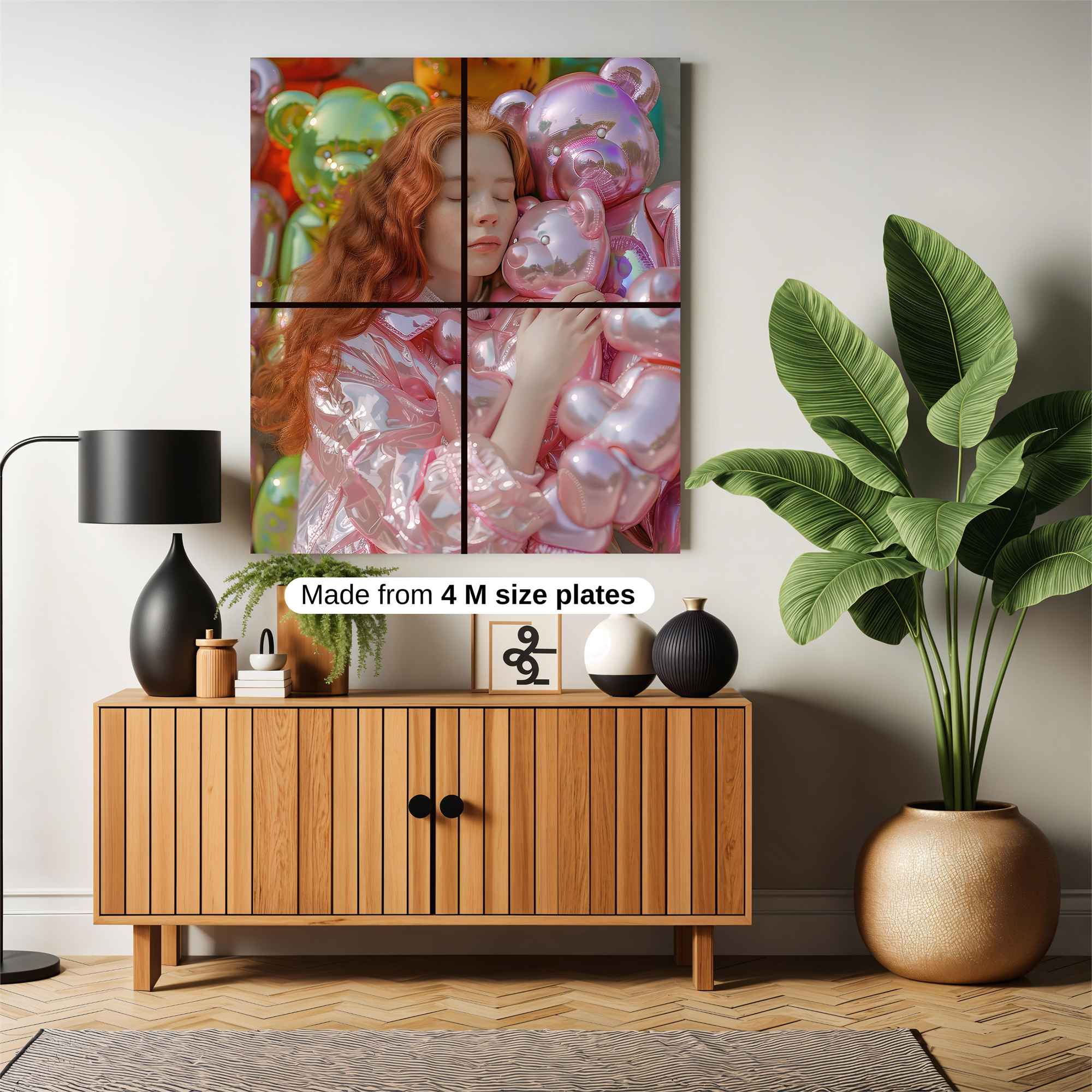 Bear Bliss Safe Wall Magnetic / M