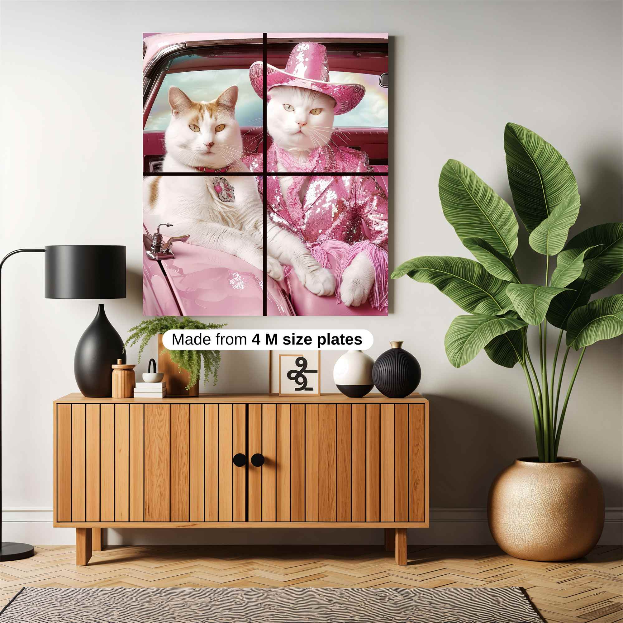 Kitty Glamour Safe Wall Magnetic / M