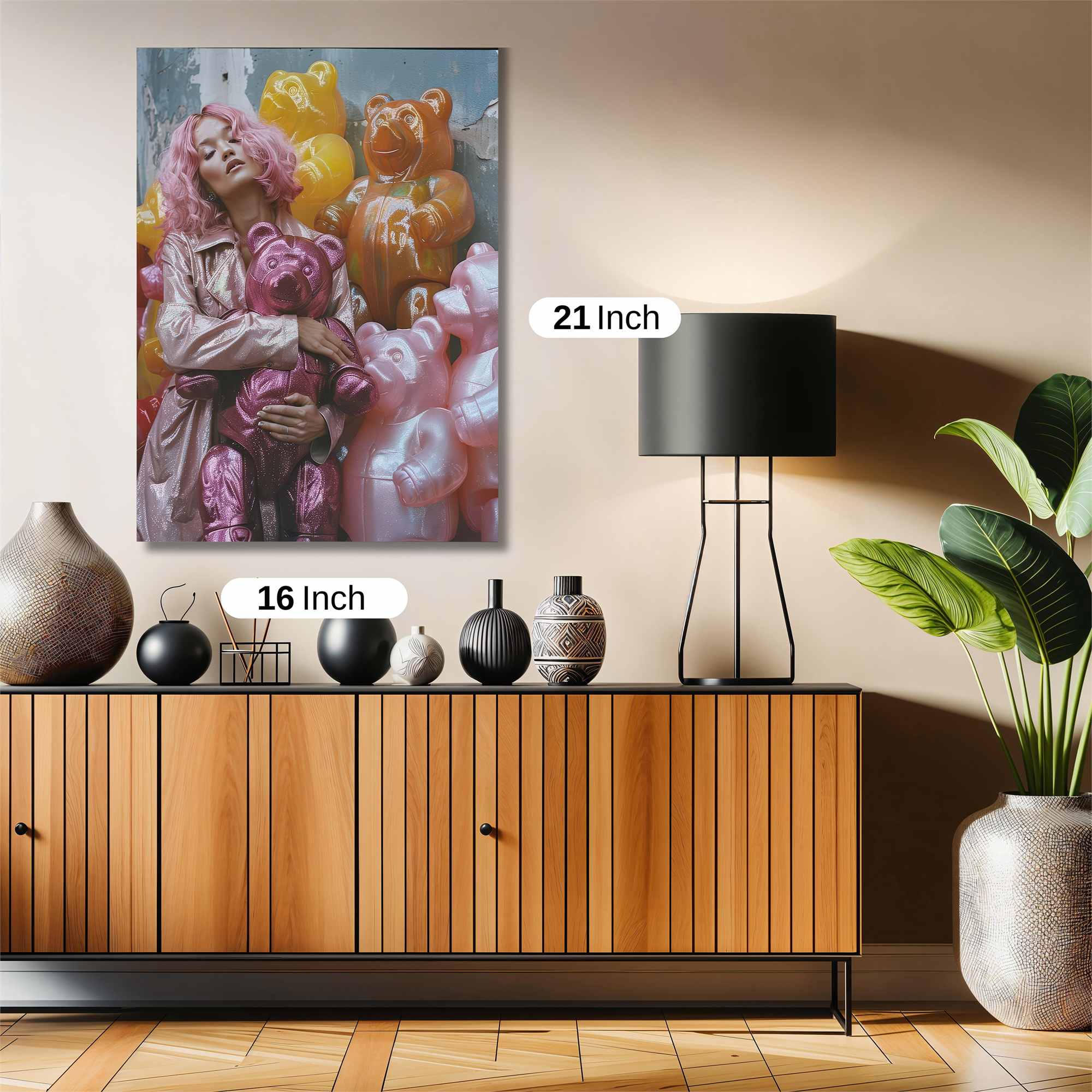 Bear Bliss Safe Wall Magnetic / M