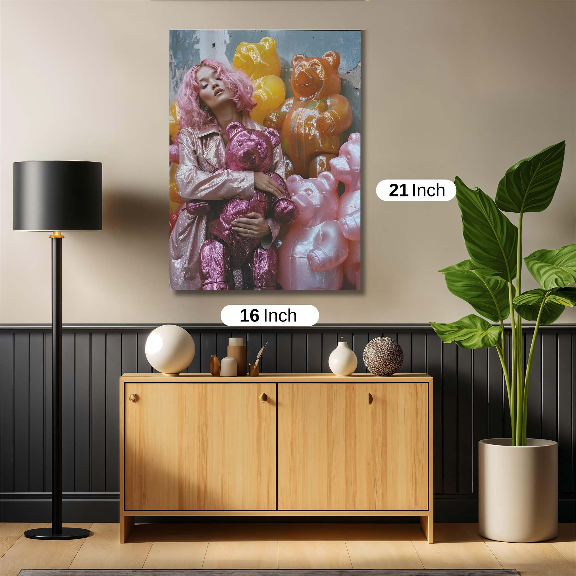 Bear Bliss Safe Wall Magnetic / M