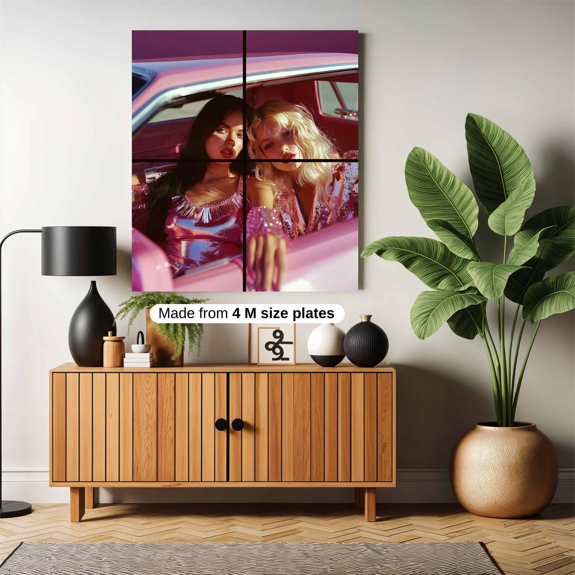 Pink Bliss Safe Wall Magnetic / M