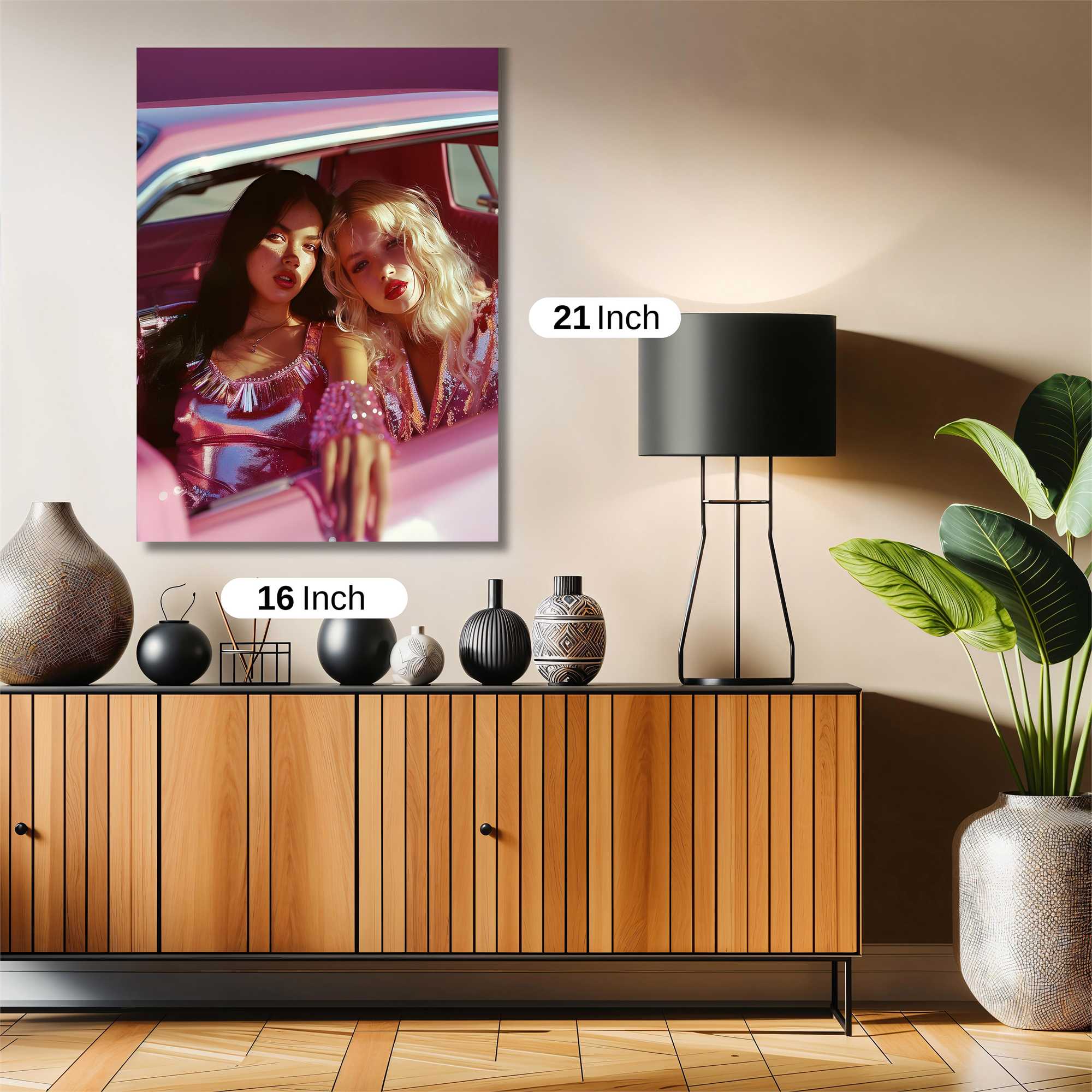 Pink Bliss Safe Wall Magnetic / M