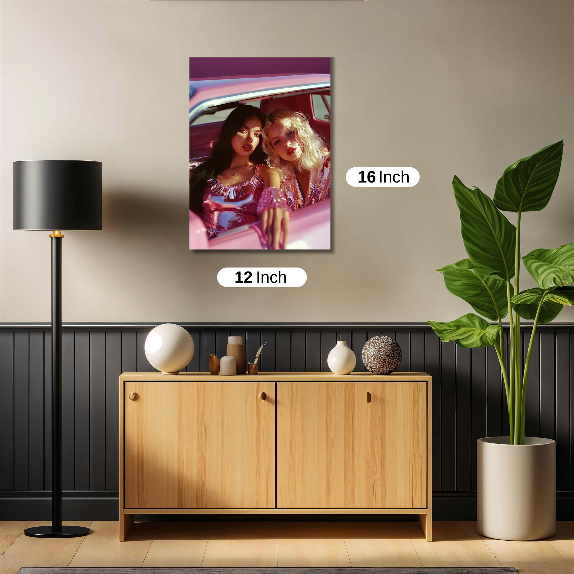 Pink Bliss Safe Wall Magnetic / M