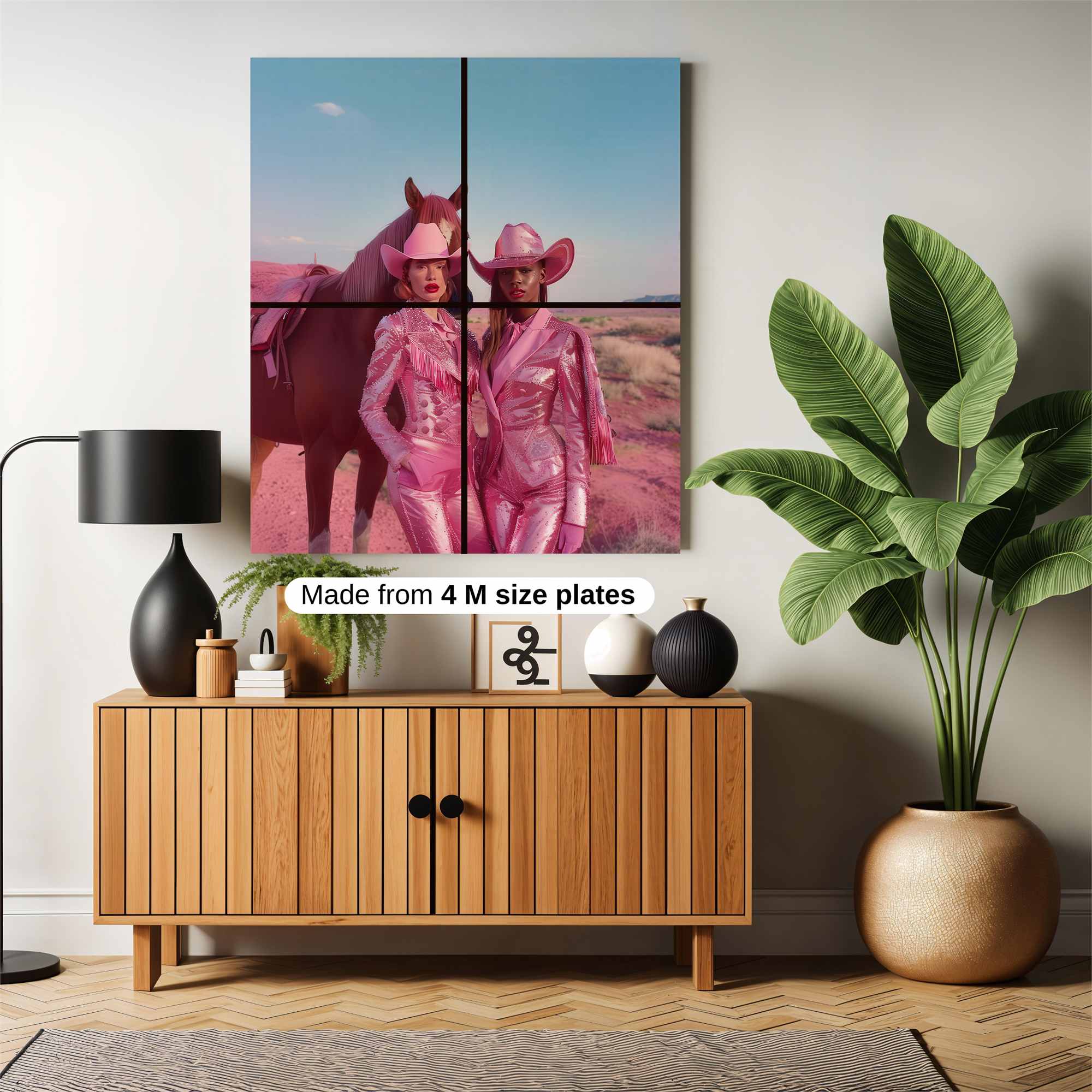 Cowgirls Dreamy Safe Wall Magnetic / M